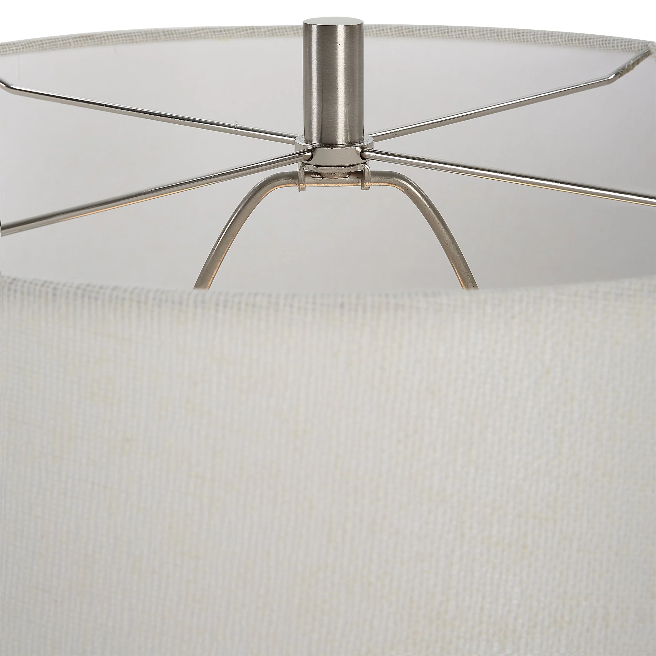 Uttermost Opal Gloss White Table Lamp - Image 6