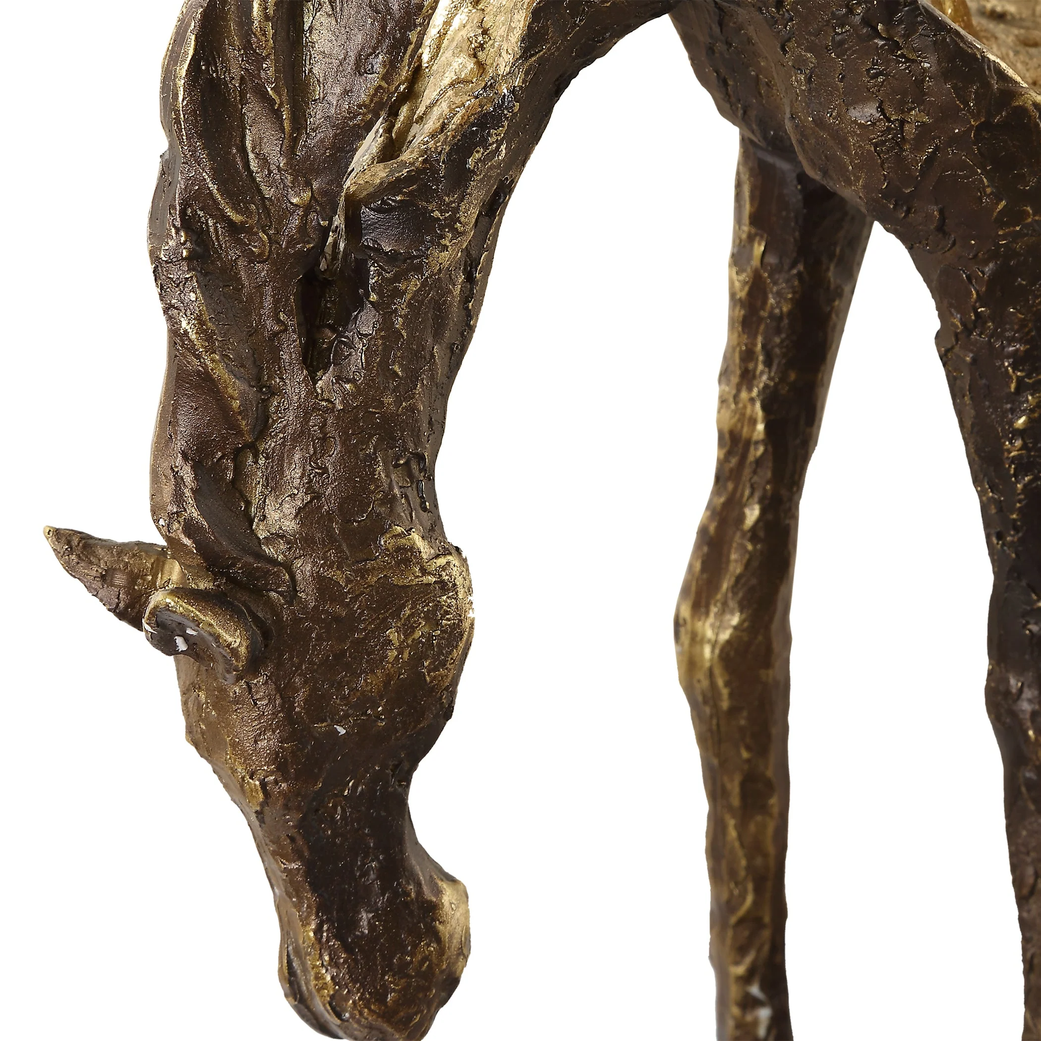 Uttermost Openly Grazing Horse Sculpture - Image 7