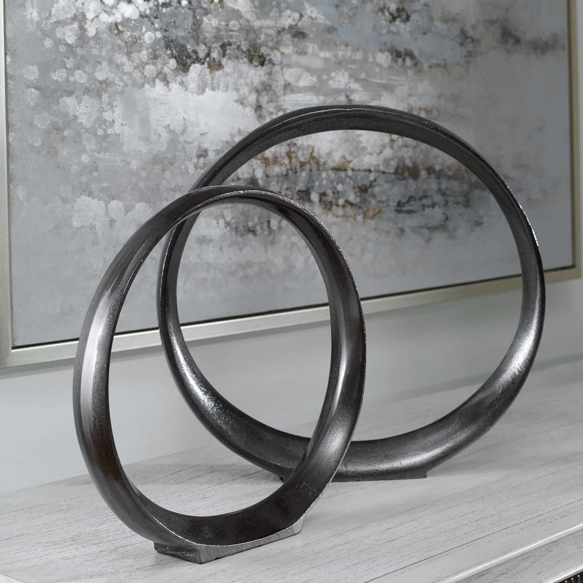 Uttermost Orbits Ring Sculptures, S/2 - Image 7