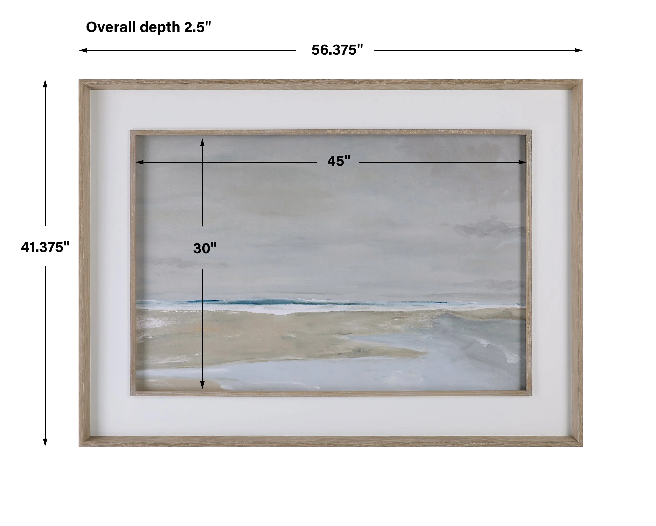 Uttermost Oregon Coast Framed Print - Image 3
