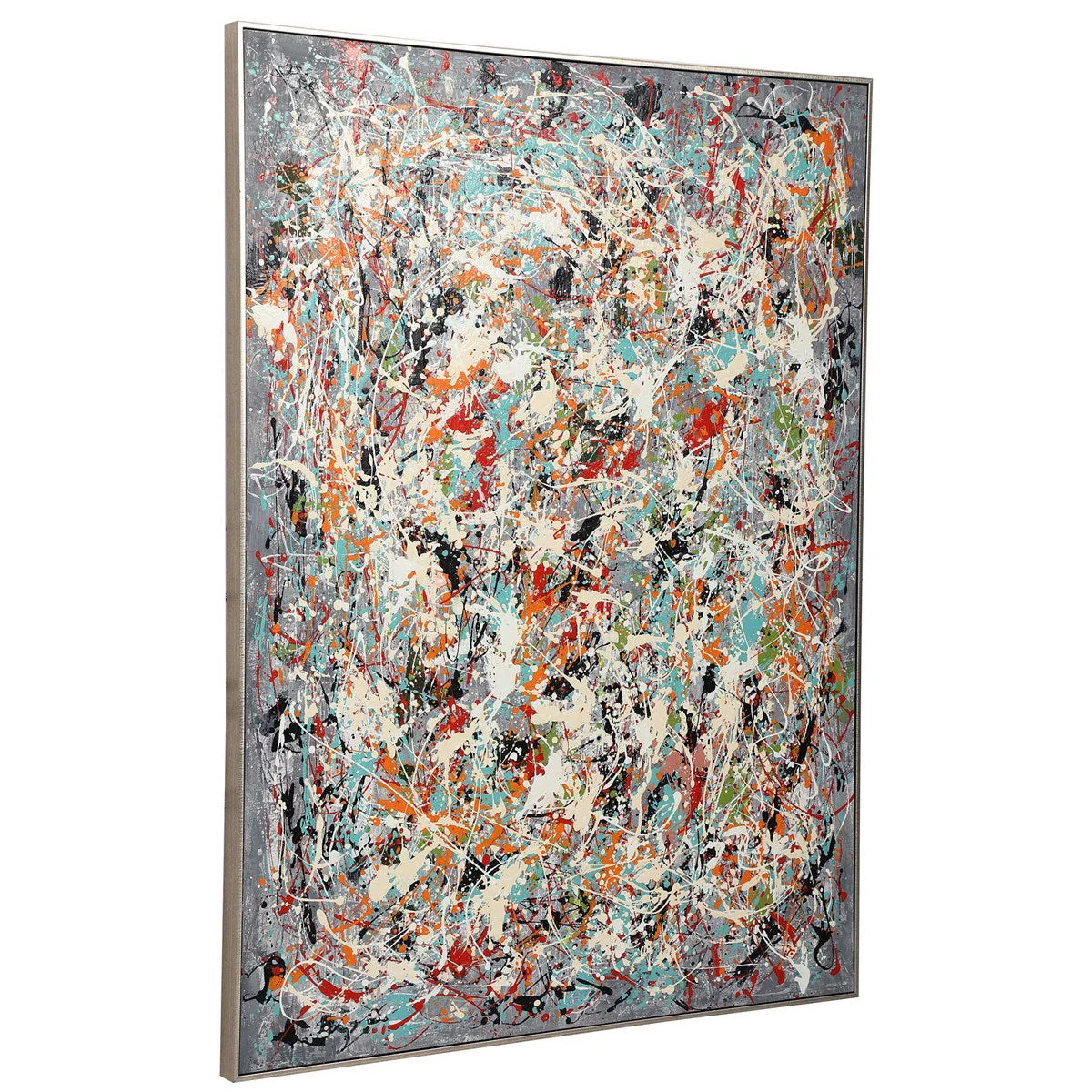 Uttermost Organized Chaos Hand Painted Canvas - Image 5
