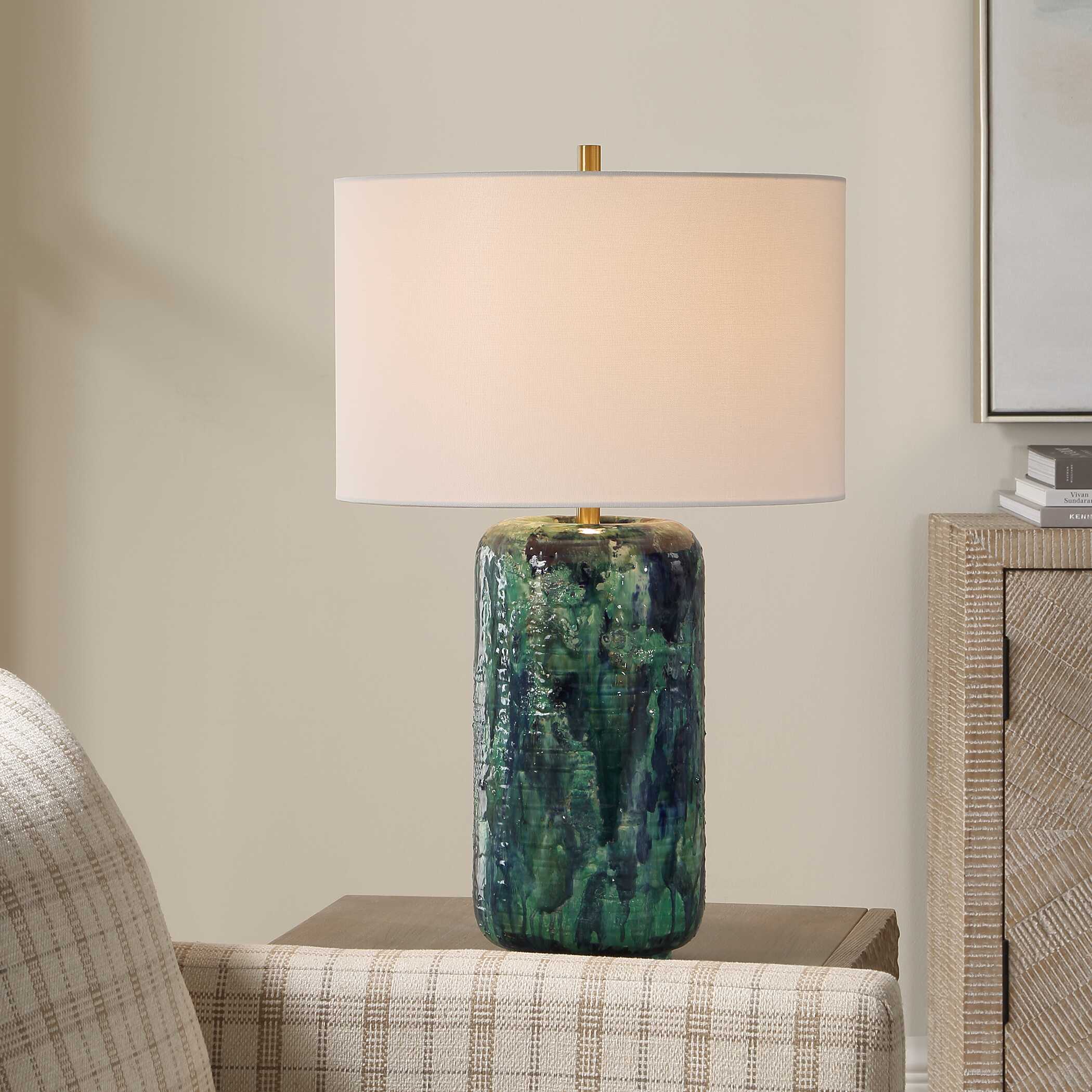 Uttermost Out Of The Blue Table Lamp - Image 2