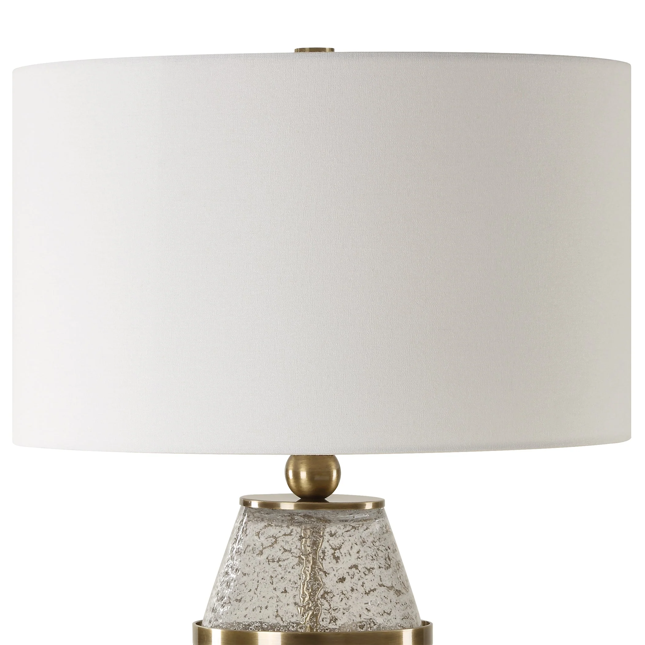 Uttermost Out Of Time Seeded Glass Table Lamp - Image 4