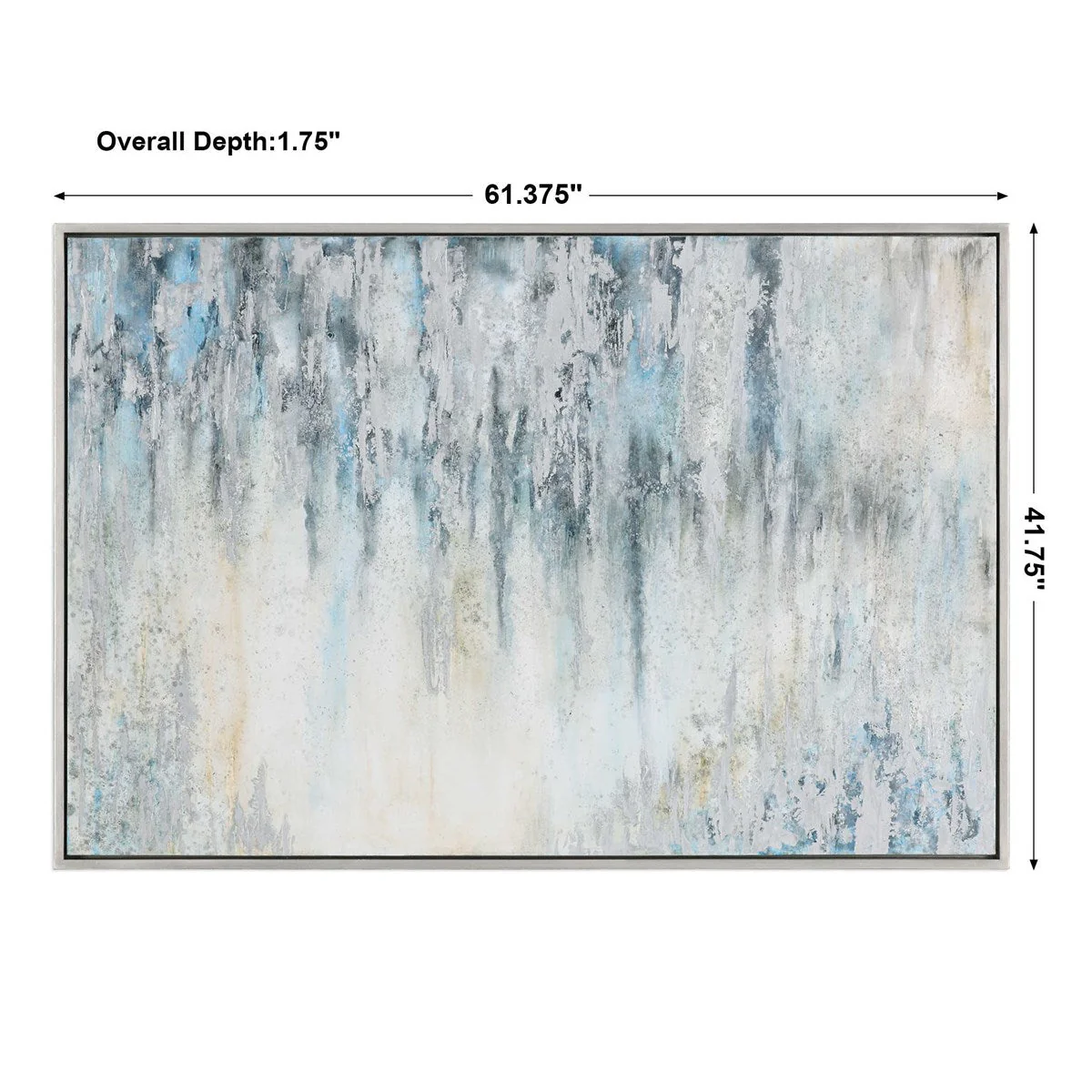 Uttermost Overcast Hand Painted Canvas - Image 3