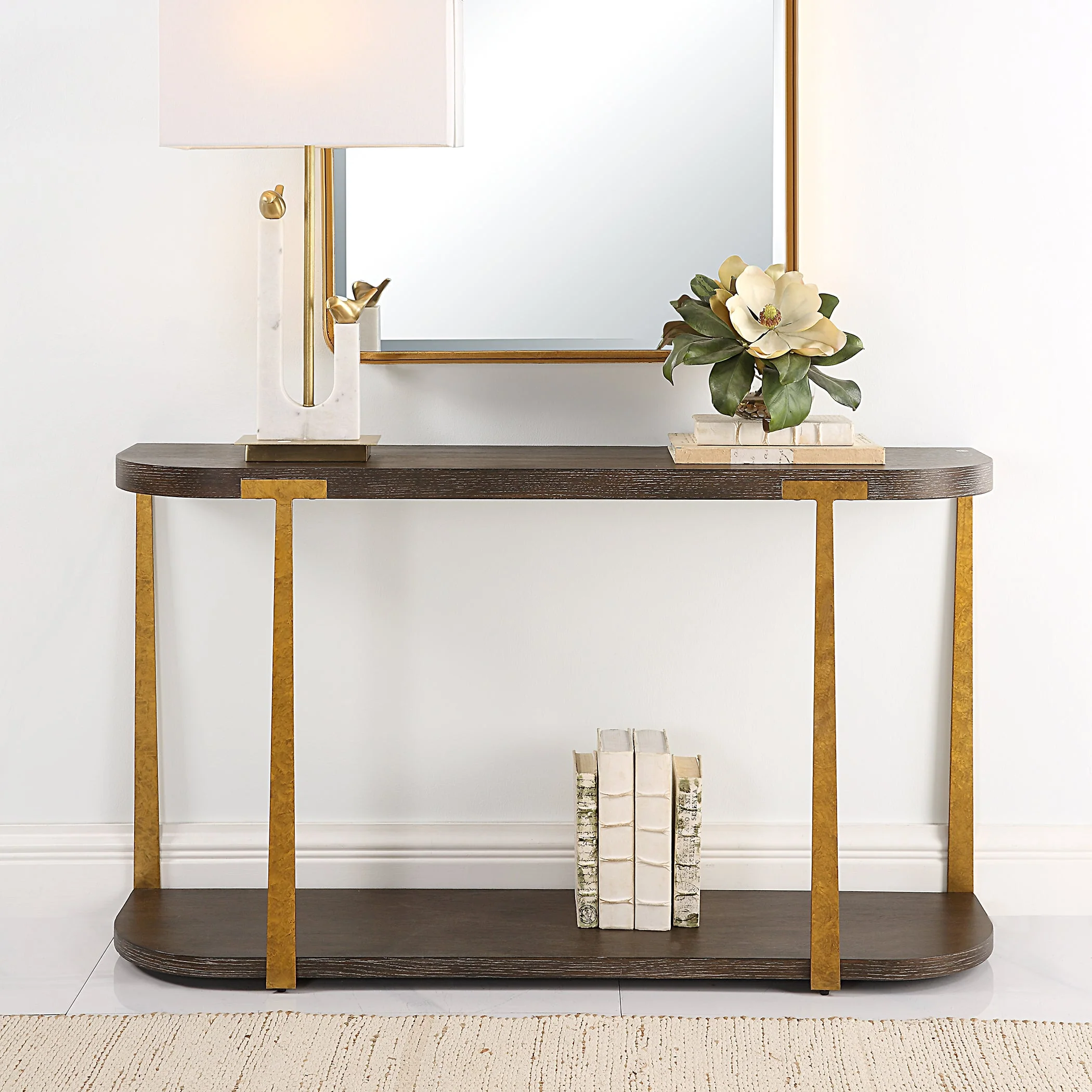 Uttermost Palisade Wood Console Table - Image 2