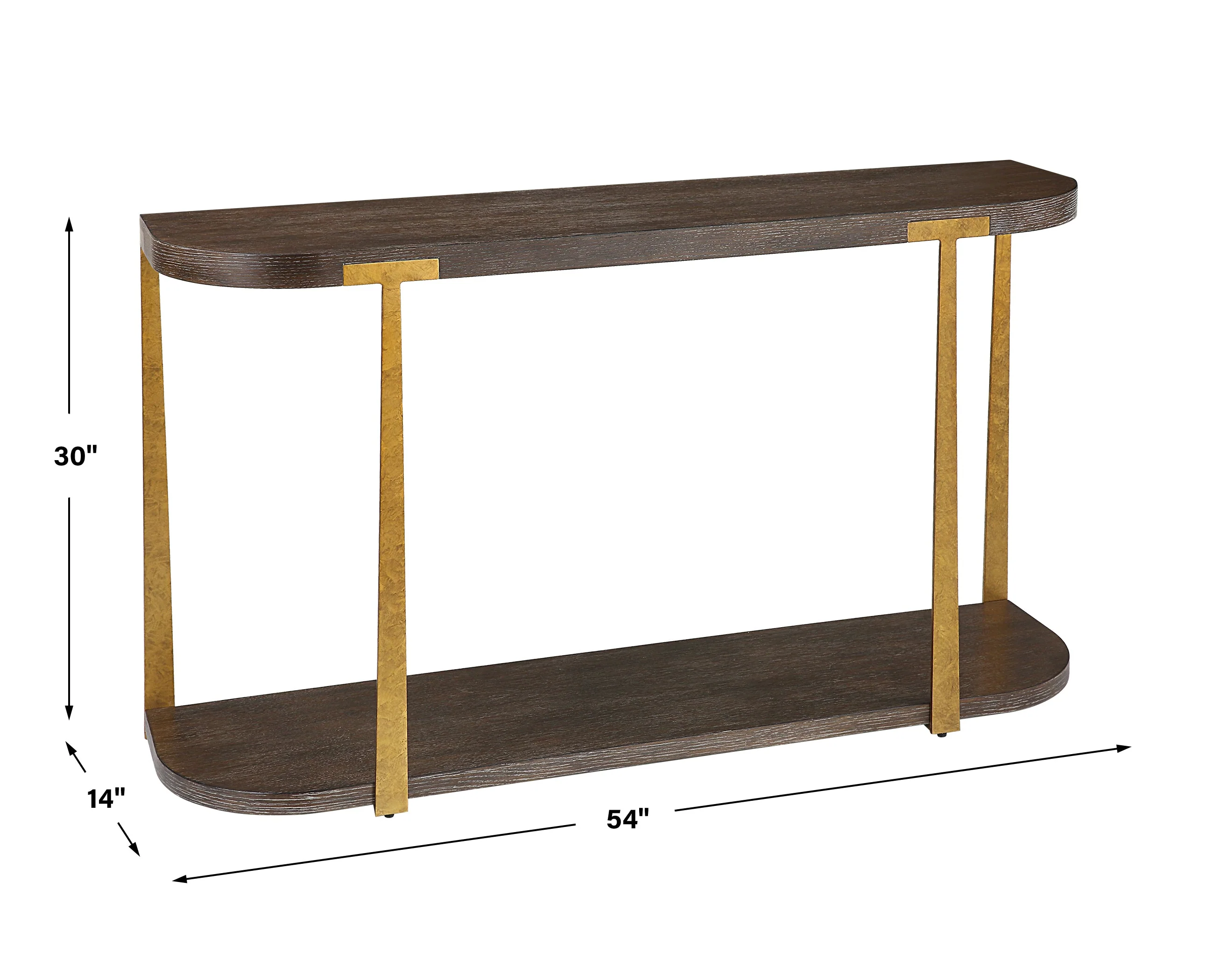 Uttermost Palisade Wood Console Table - Image 3
