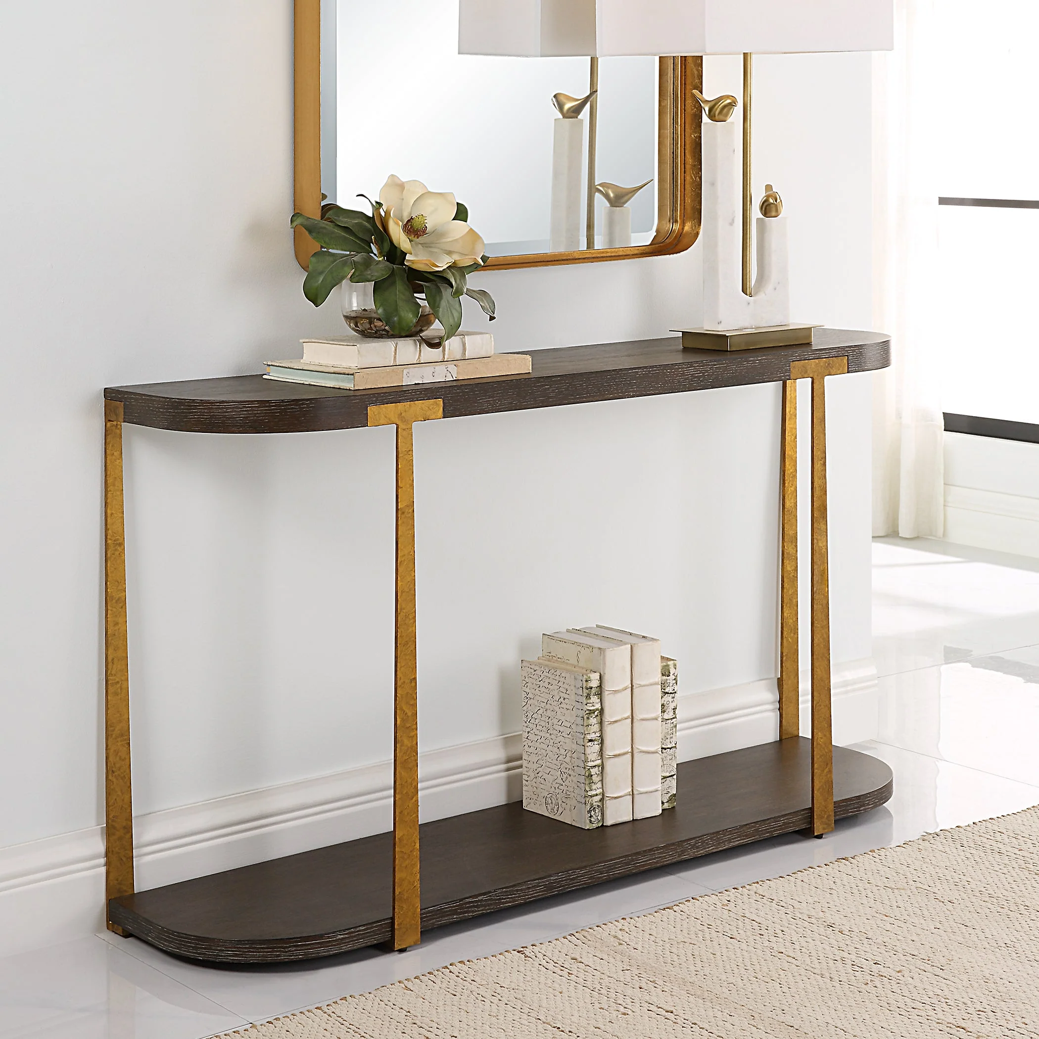Uttermost Palisade Wood Console Table - Image 4