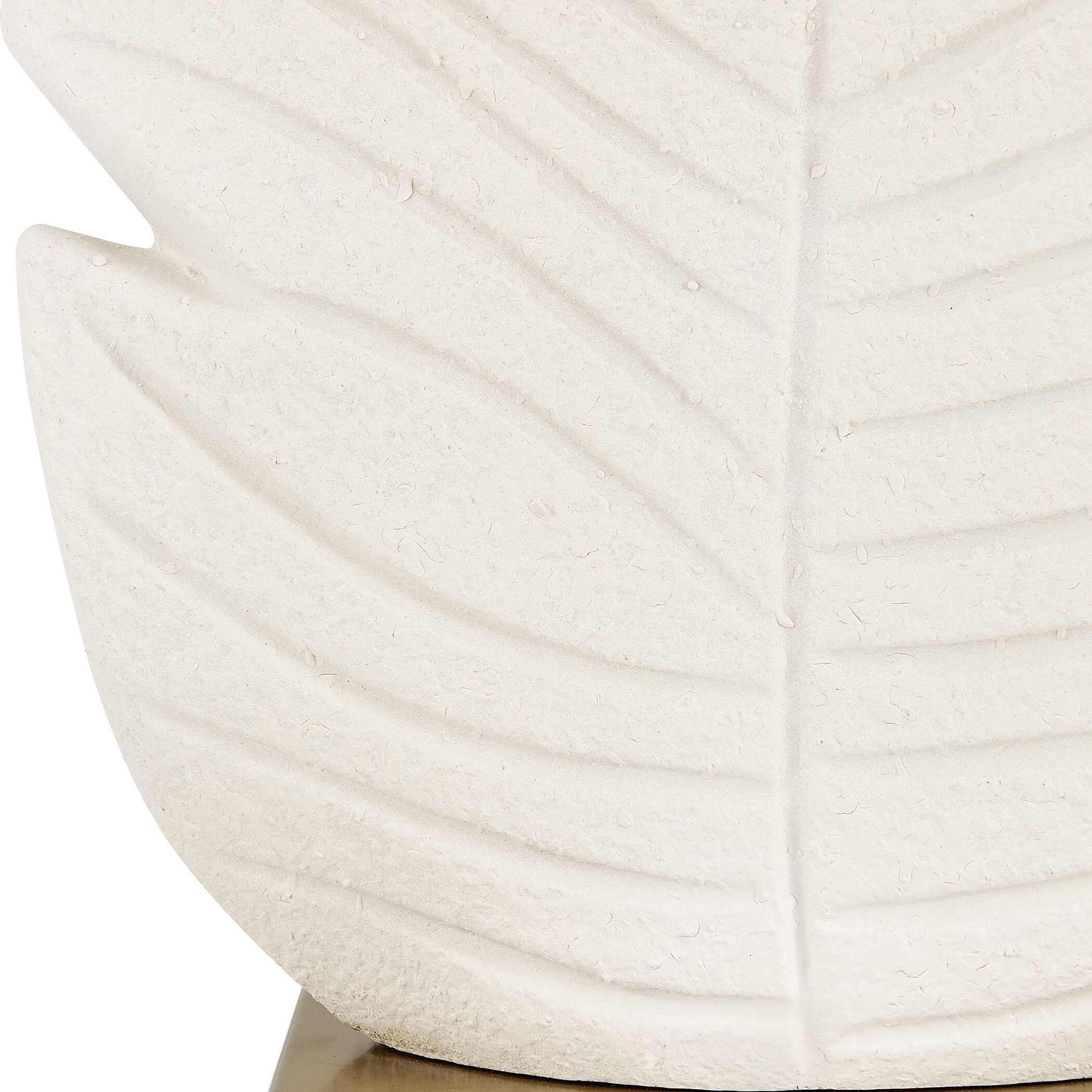 Uttermost Palm Leaf White Table Lamp - Image 8