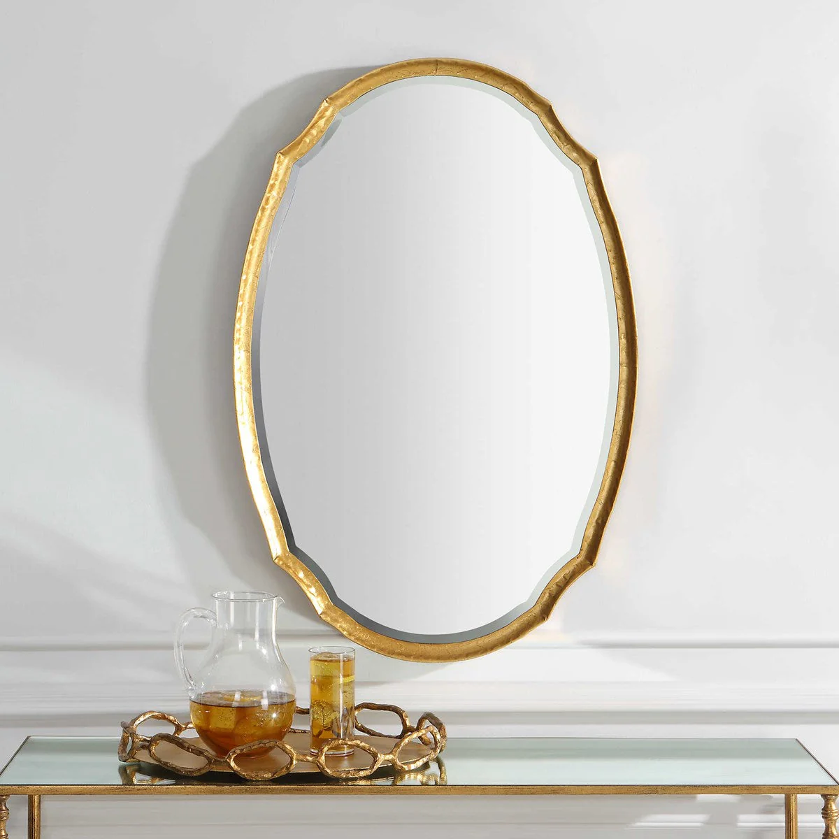 Palma Mirror - Gold - Image 3