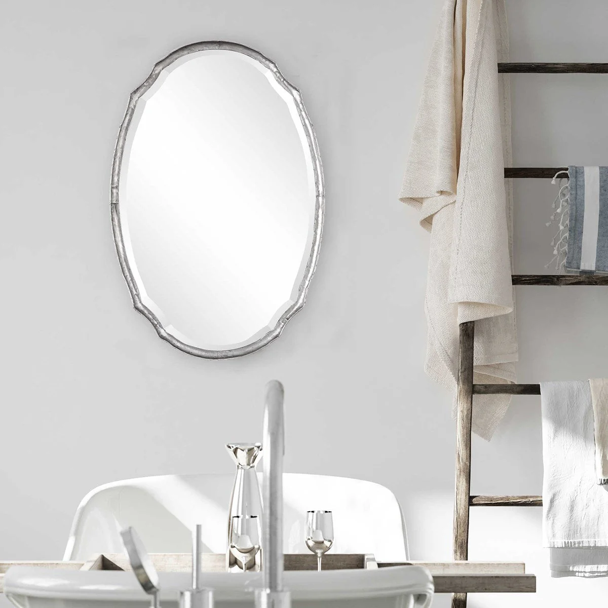 Palma Mirror - Silver - Image 3