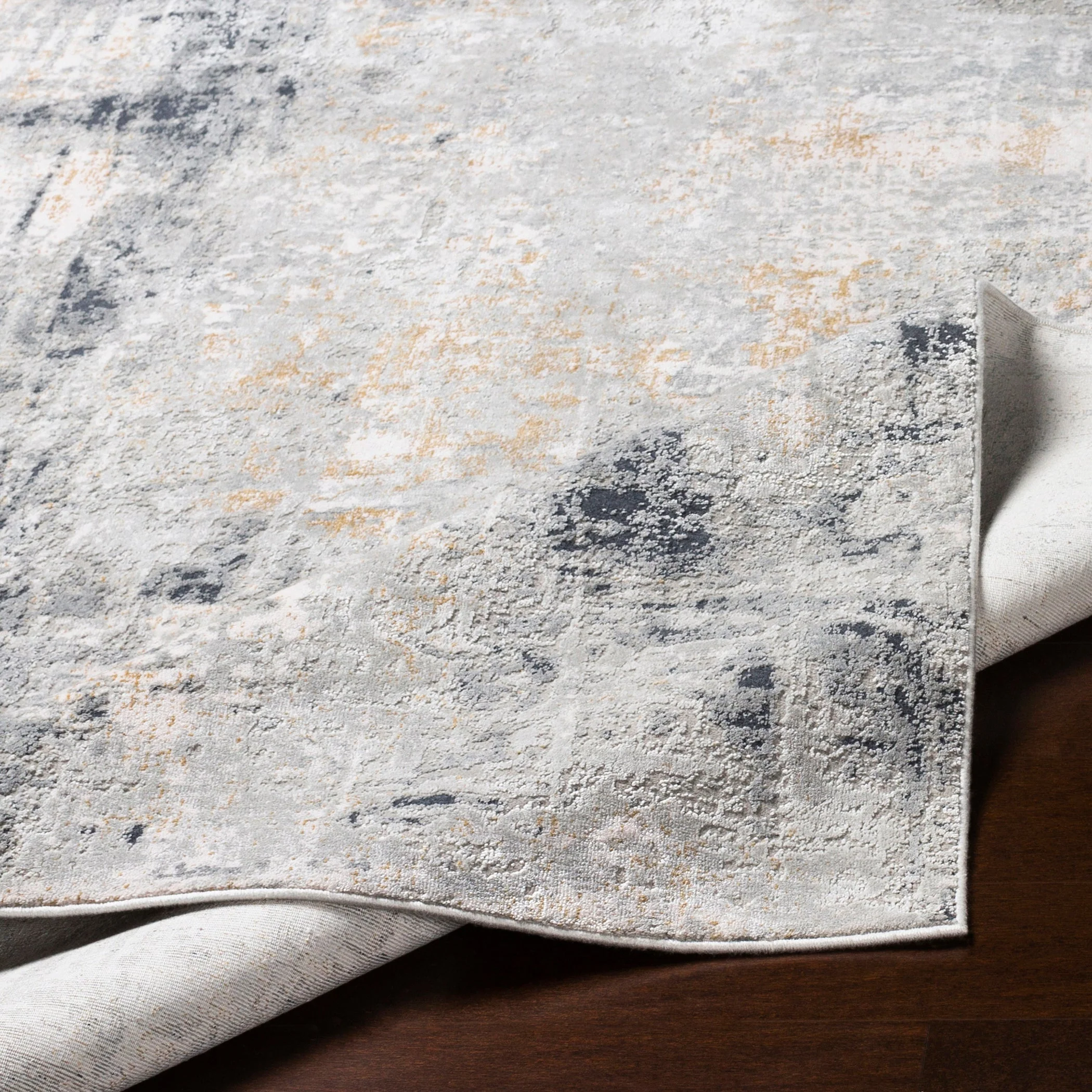 Uttermost Paoli Gray Abstract 5 X 7.5 Rug - Image 4