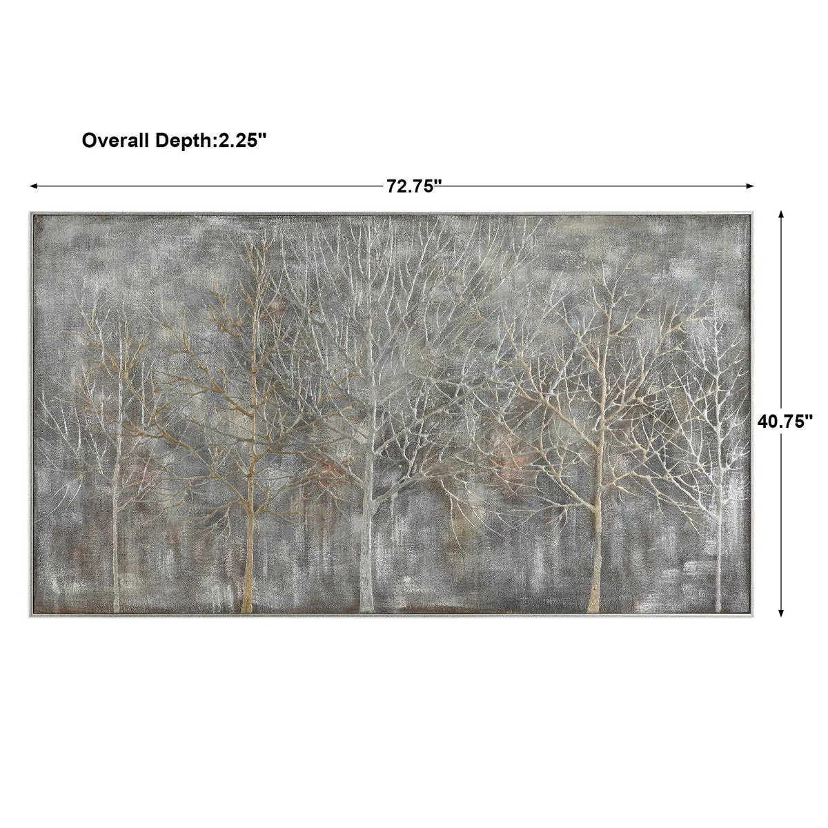 Uttermost Parkview Hand Painted Canvas - Image 4