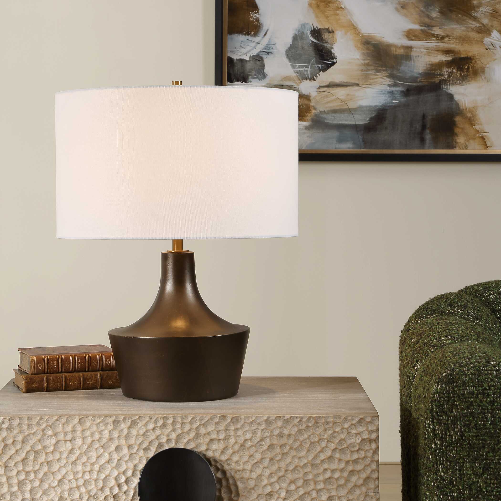 Uttermost Paseo Bronze Table Lamp - Image 2