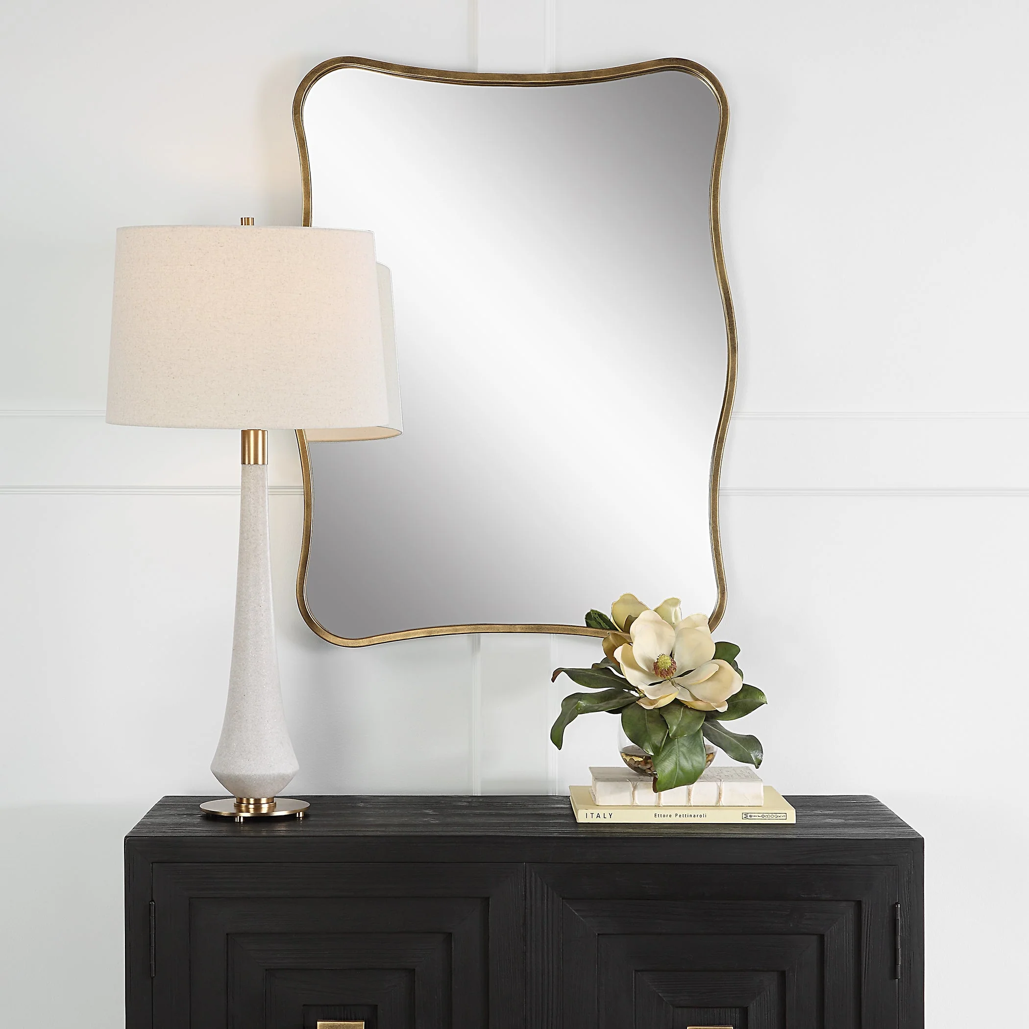 Uttermost Pavia Curvy Vanity Mirror - Image 2