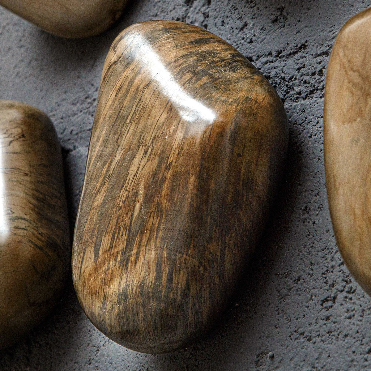 Uttermost Pebbles Wood Wall Decor Walnut, S/9 - Image 5