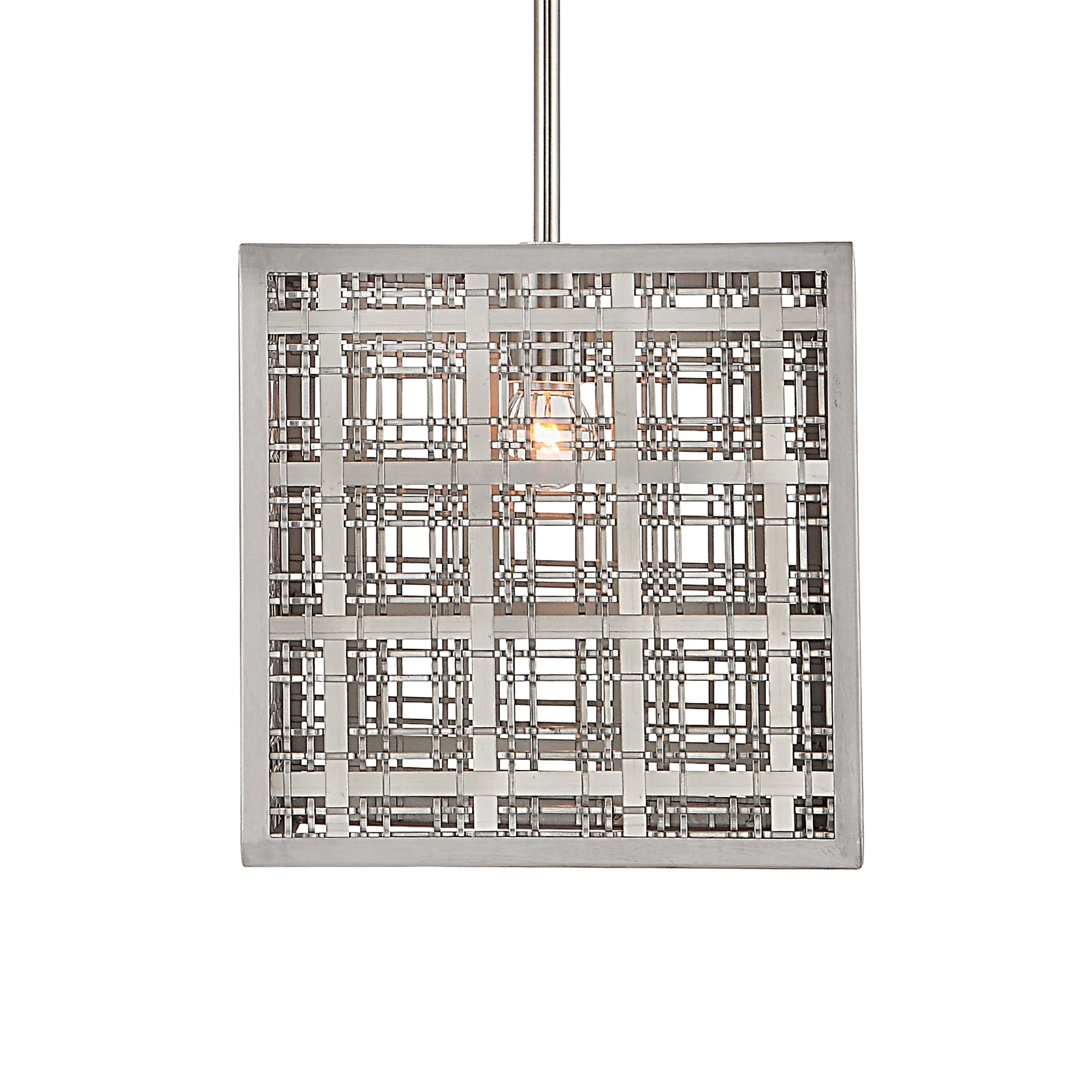 Uttermost Pendleton 1 Light Nickel Pendant - CLOSEOUT