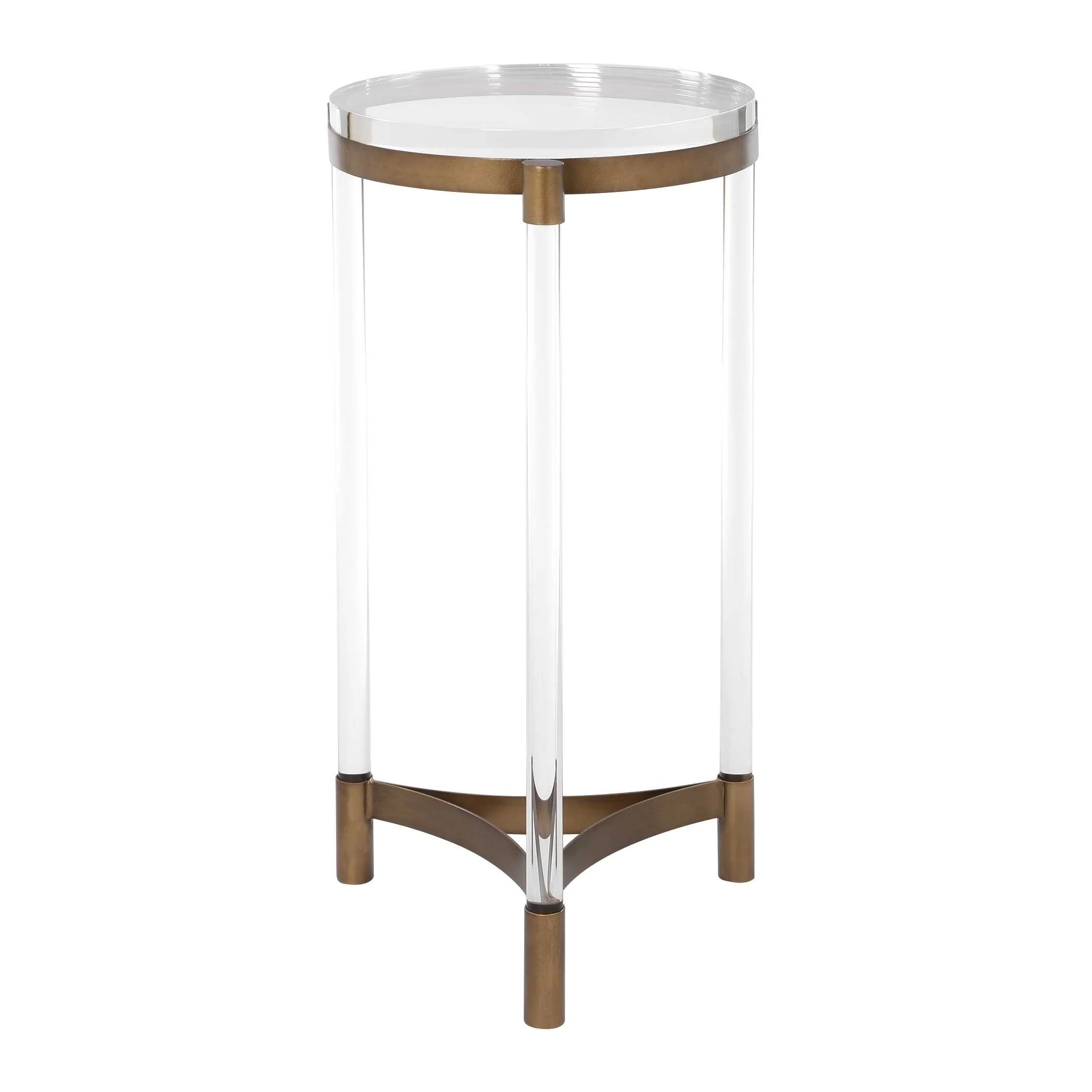 Uttermost Pereira Round Acrylic Accent Table - Image 4