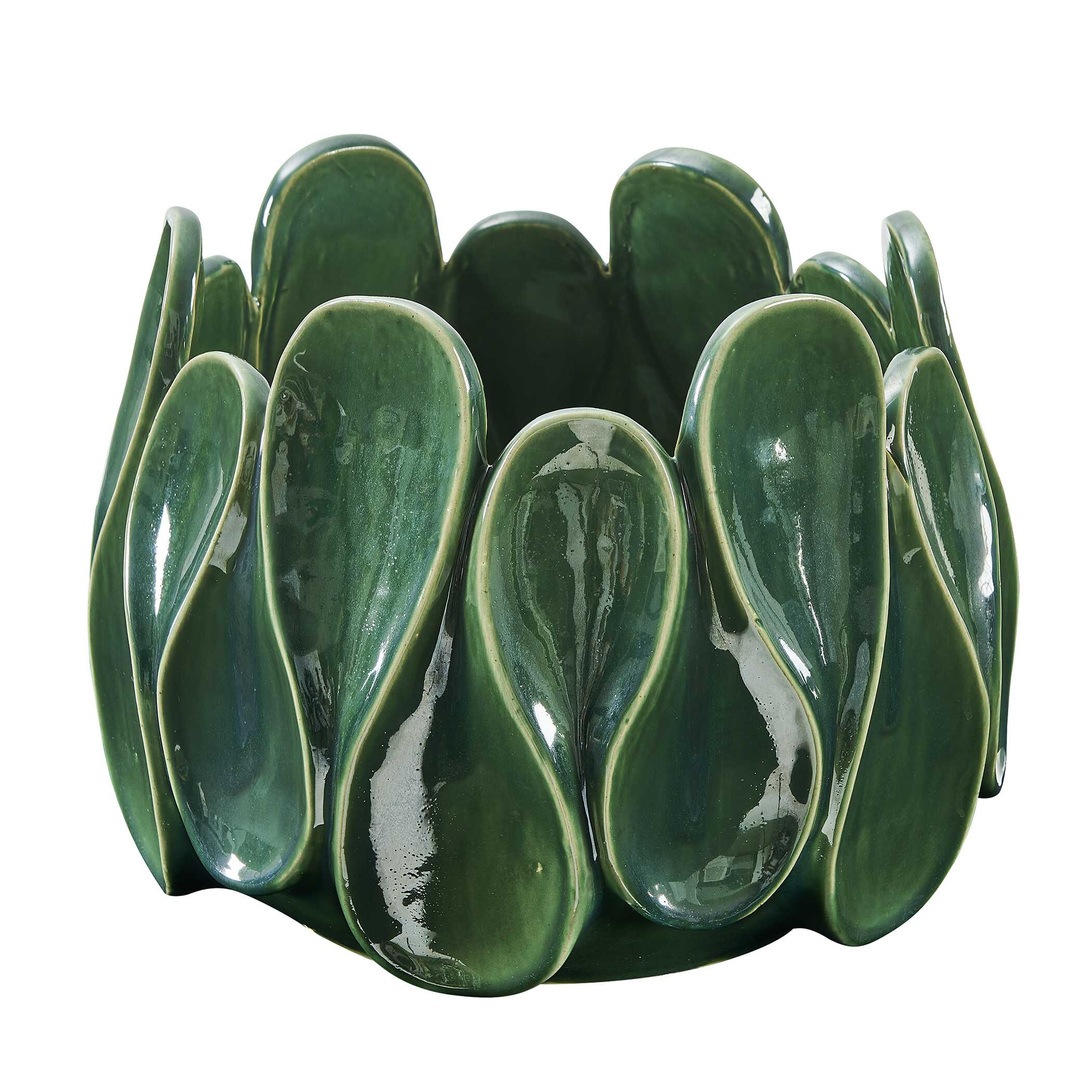 Uttermost Petal Pinch Indoor-Outdoor Bowl - Image 5