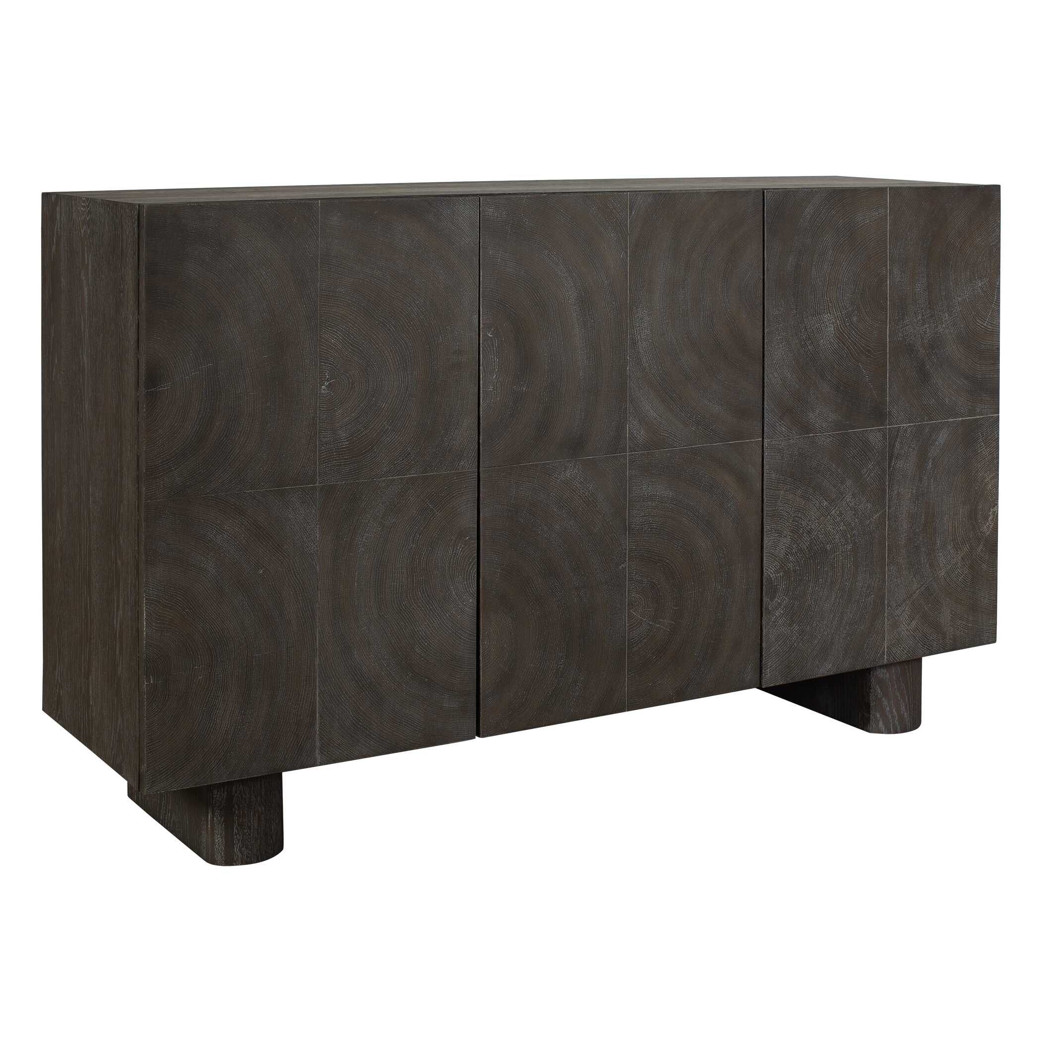 Uttermost Phineas 3 Door Modern Cabinet - Image 4