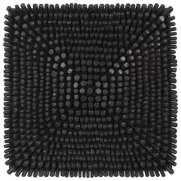 Uttermost Portside Wood Wall Panel, Black - Image 2