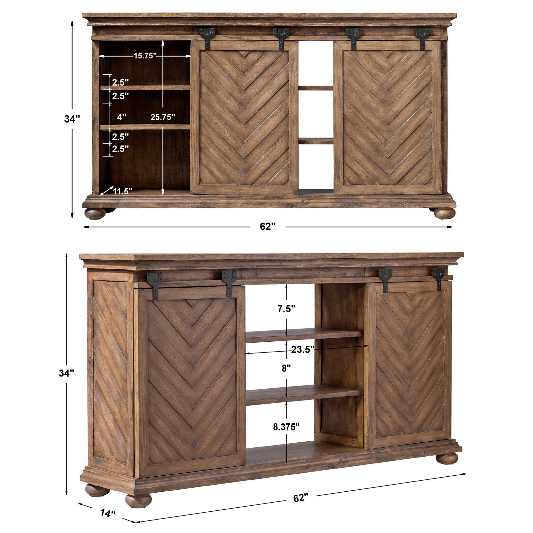 Uttermost Primalia Media Console - Image 7