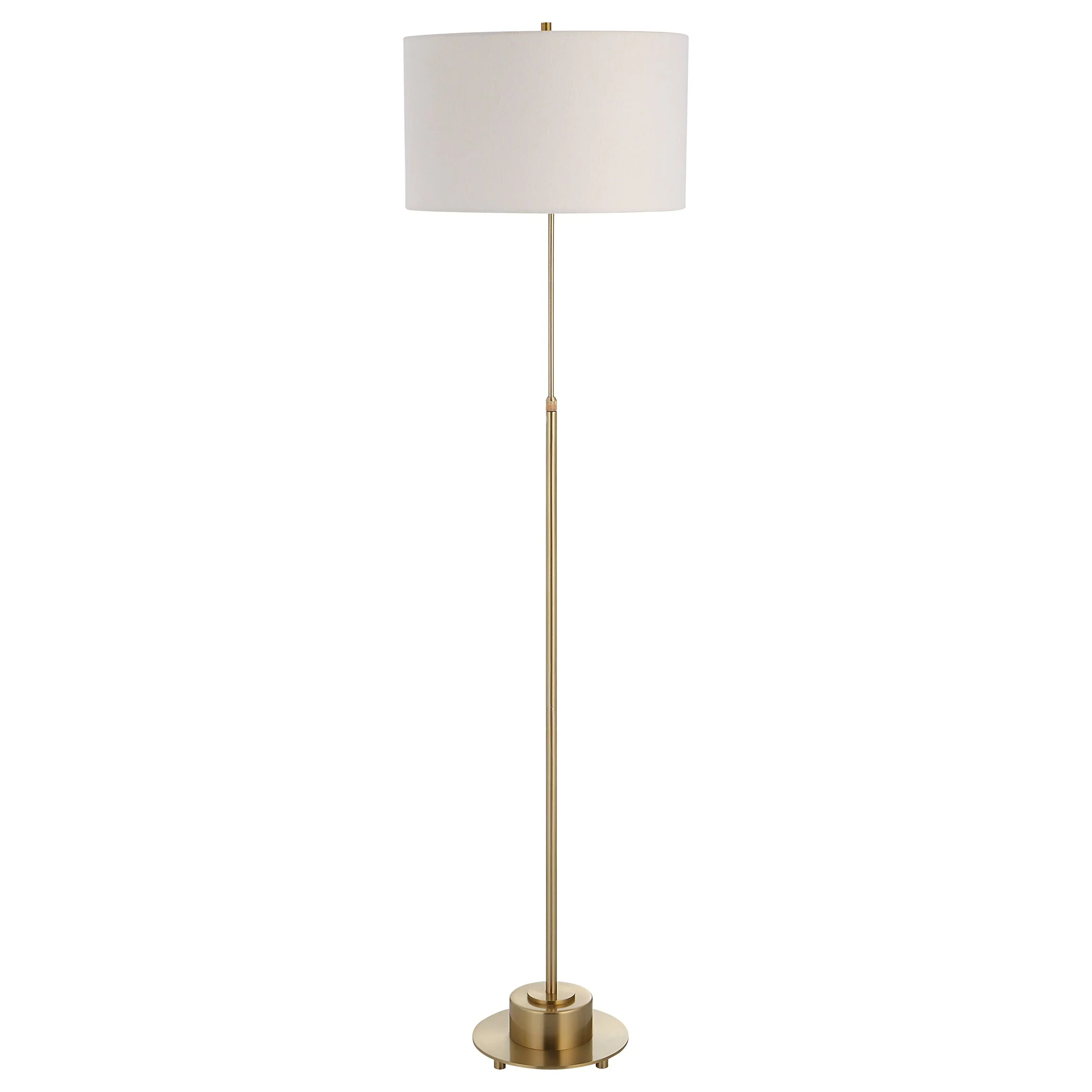 Uttermost Prominence Brass Floor Lamp - Image 4
