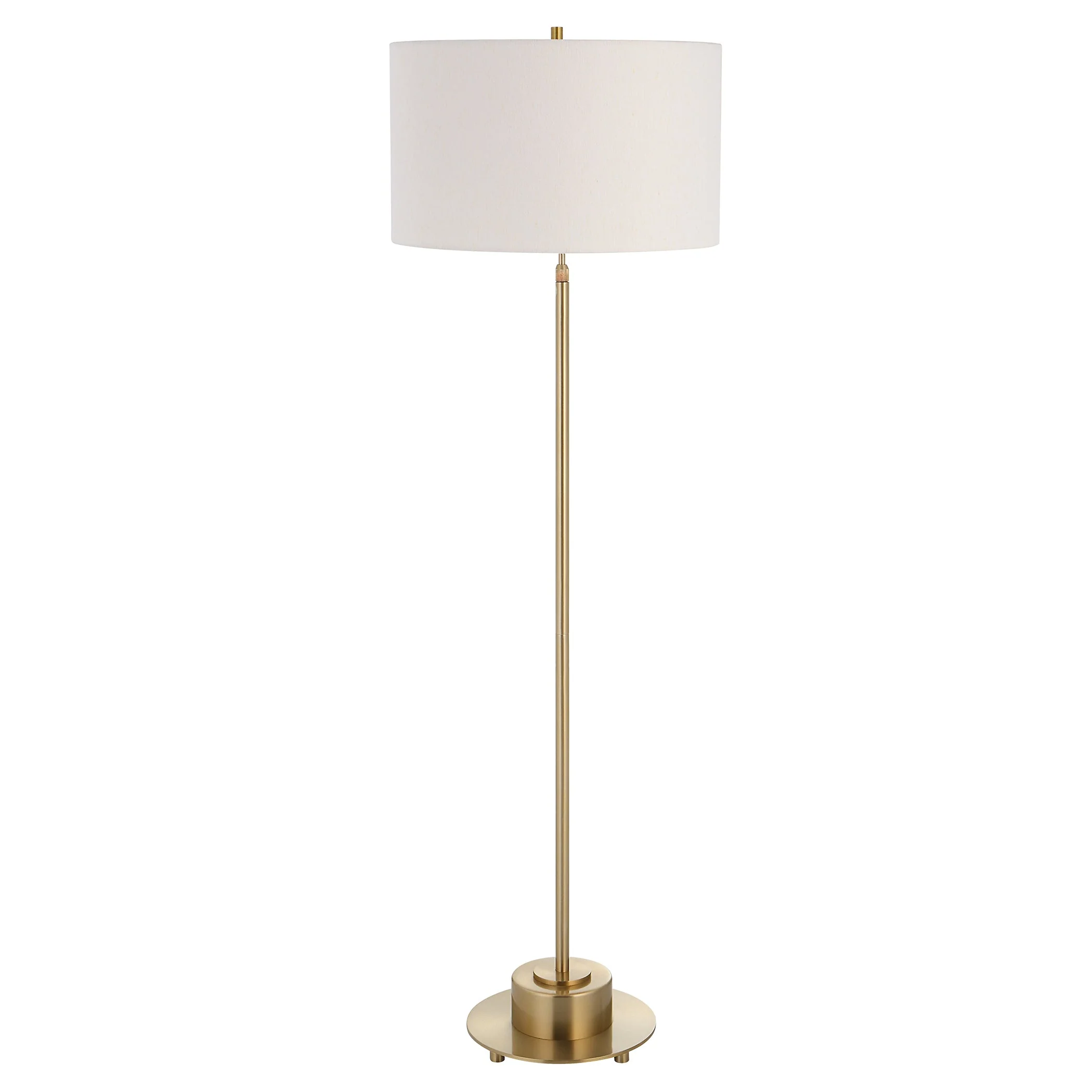 Uttermost Prominence Brass Floor Lamp - Image 5