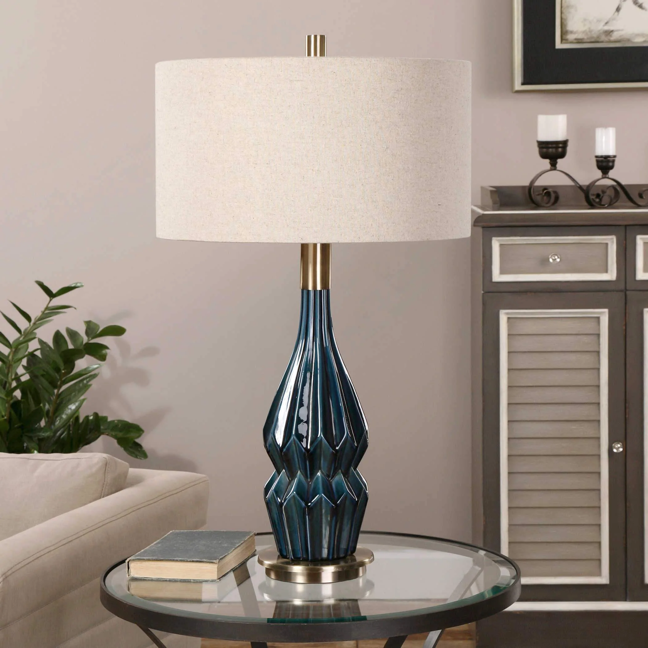Uttermost Prussian Table Lamp