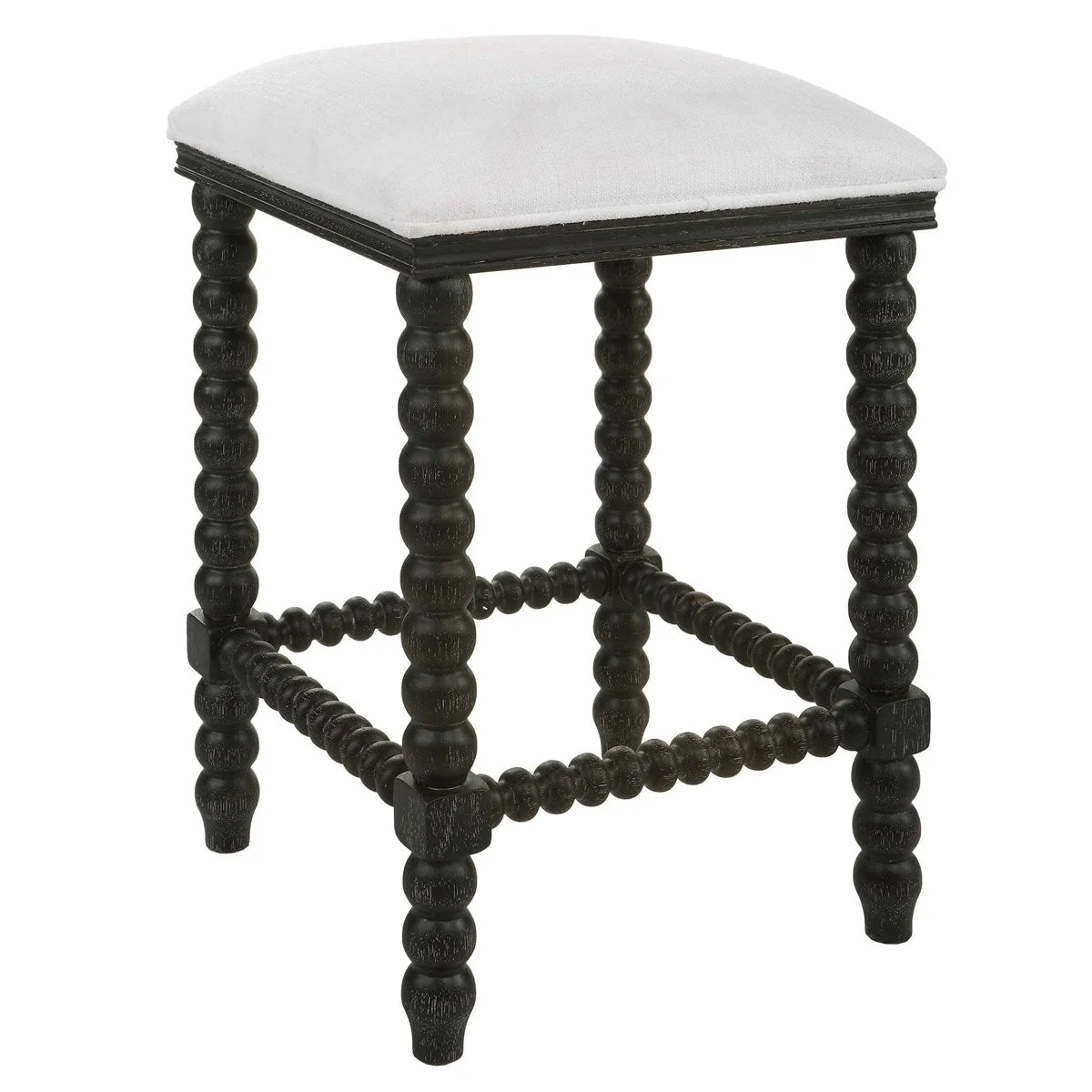 Uttermost Pryce Counter Stool, Black - Image 2