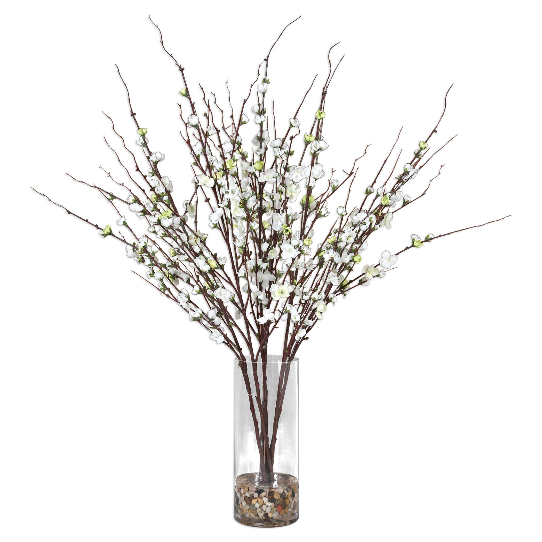 Uttermost Quince Blossoms Silk Centerpiece - Image 2