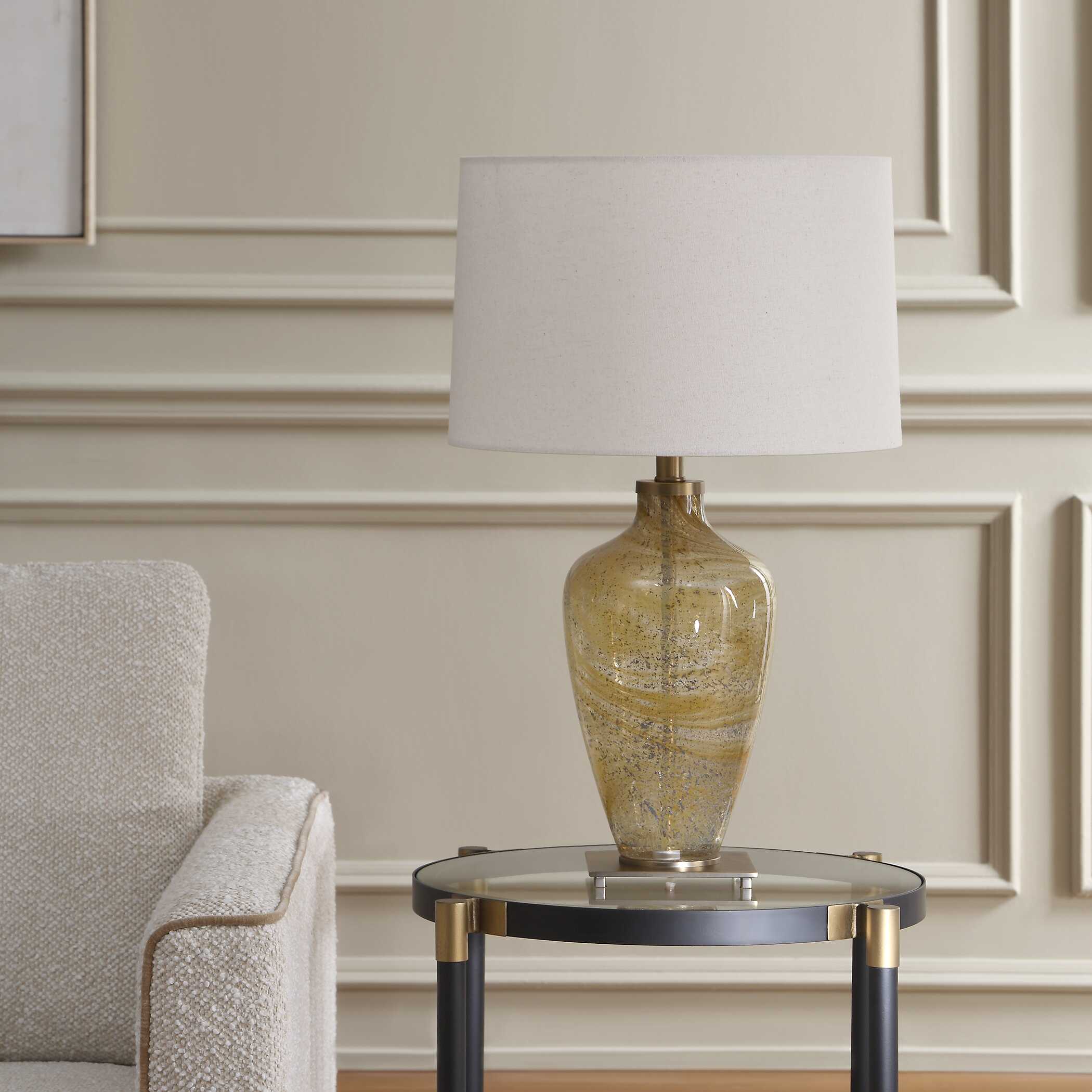 Uttermost Rainer Blown Glass Table Lamp - Image 3
