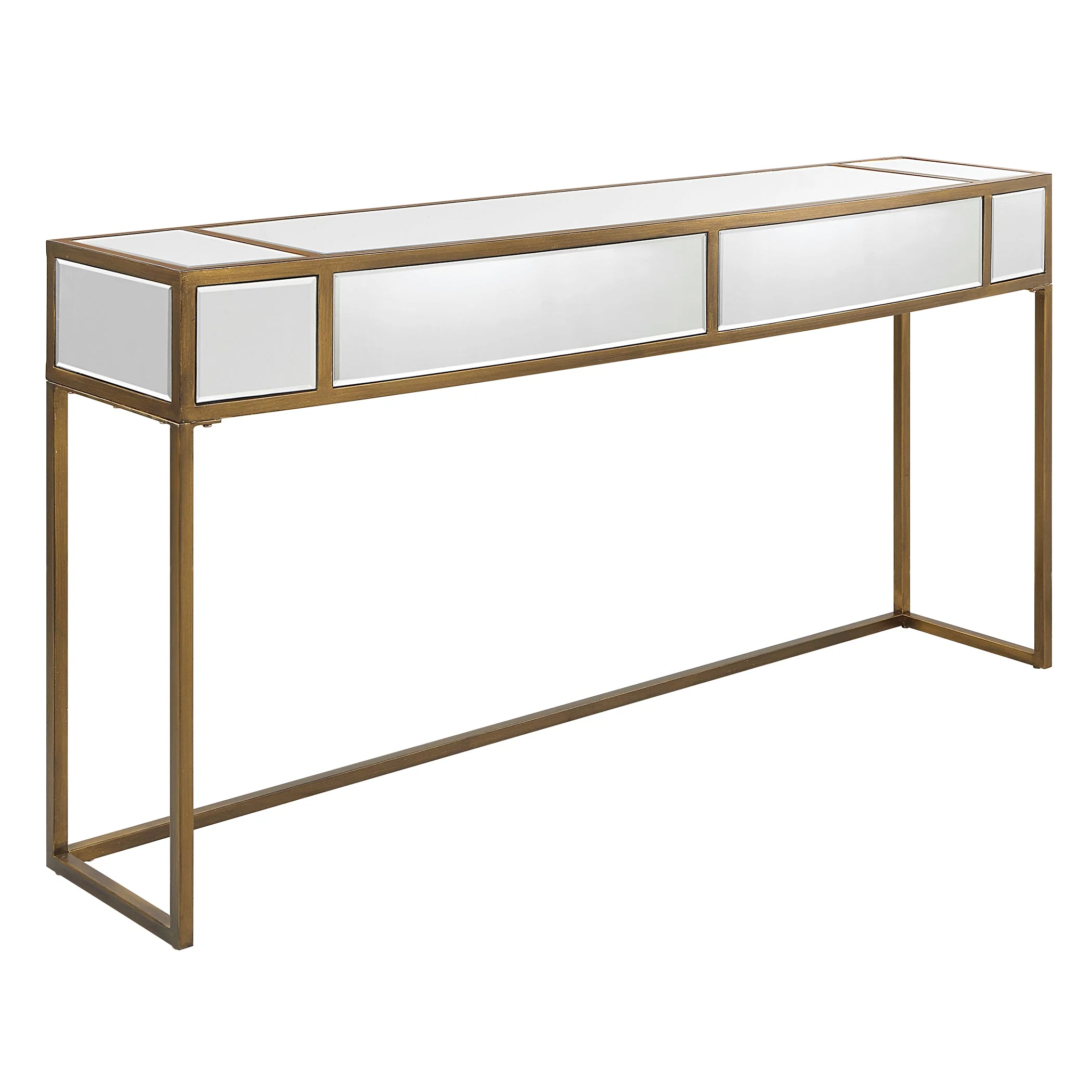 Uttermost Reflect Mirrored Console Table - Image 4