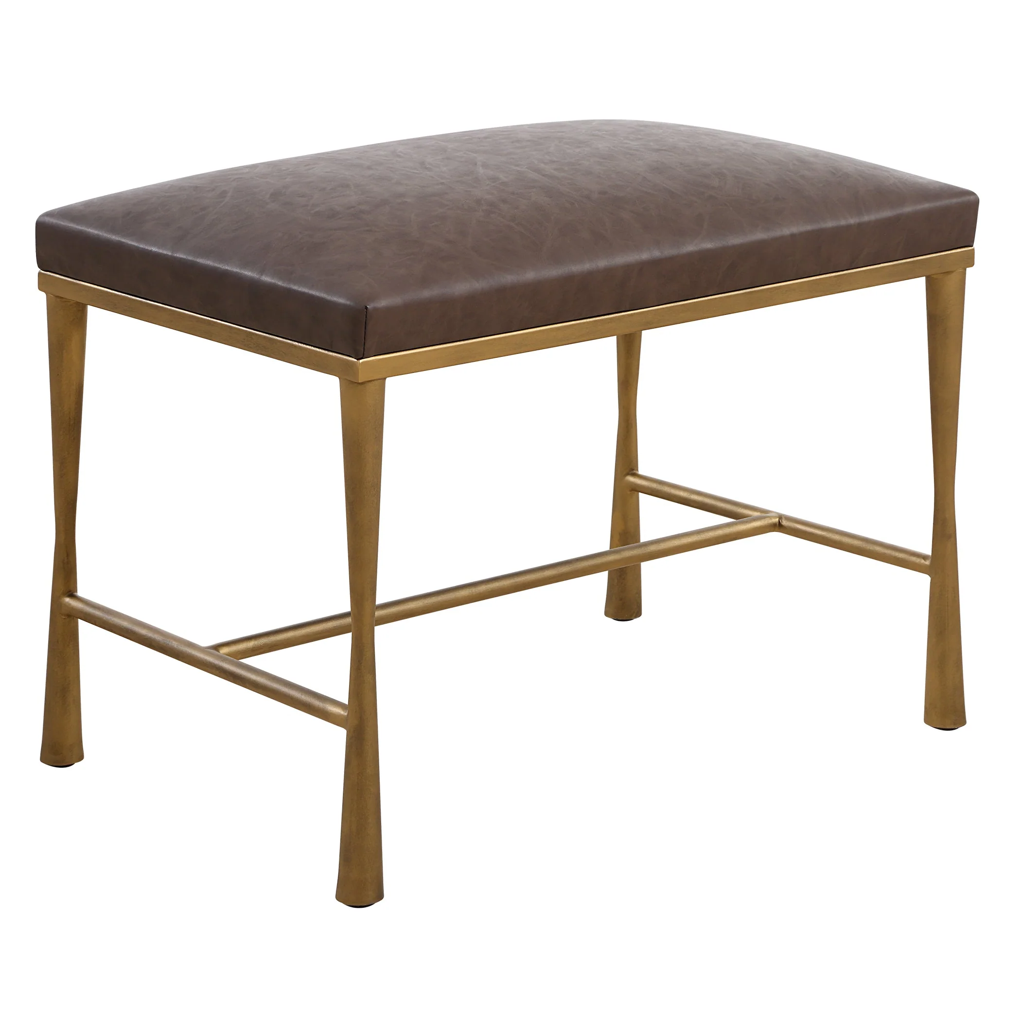 Uttermost Reform Gold Small Bench - Image 5