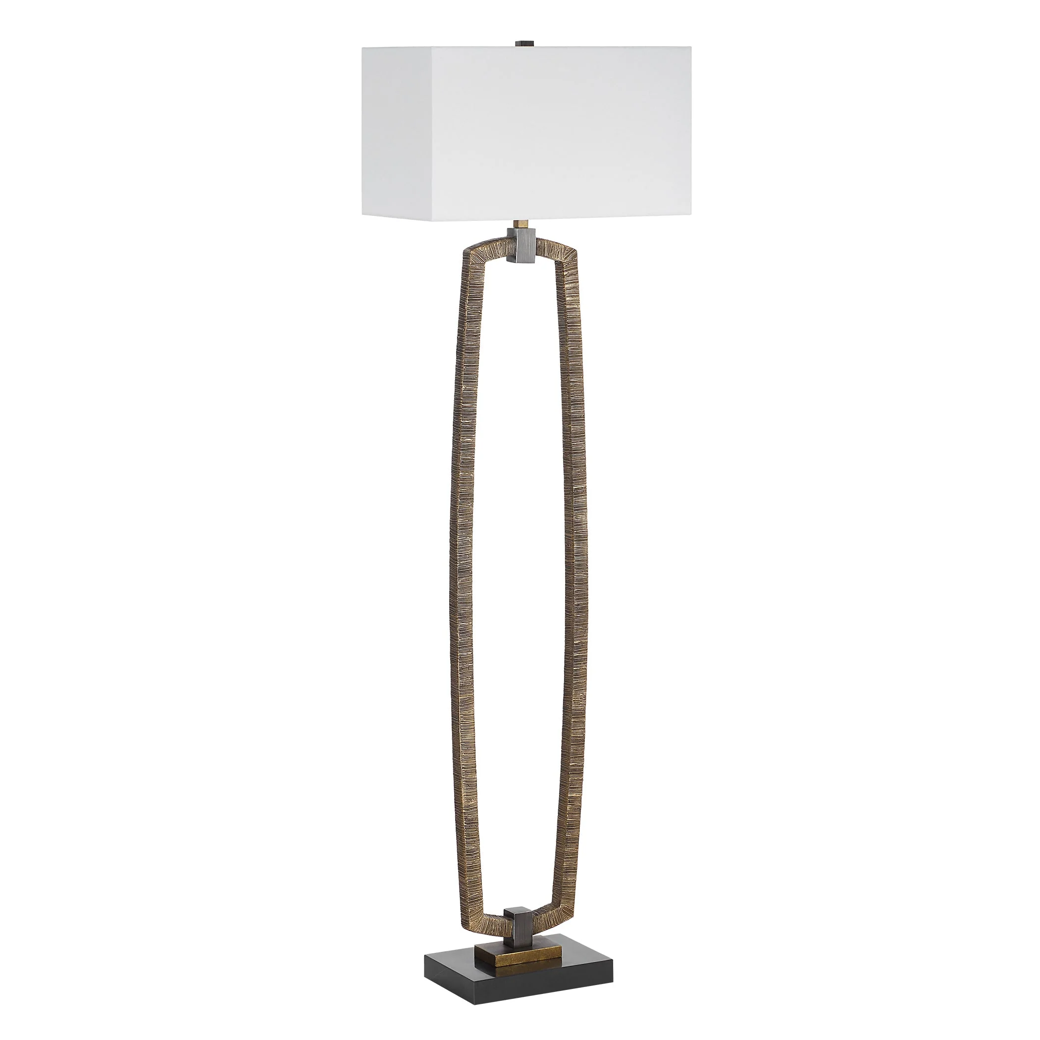 Uttermost Relic Gold Floor Lamp - Image 4