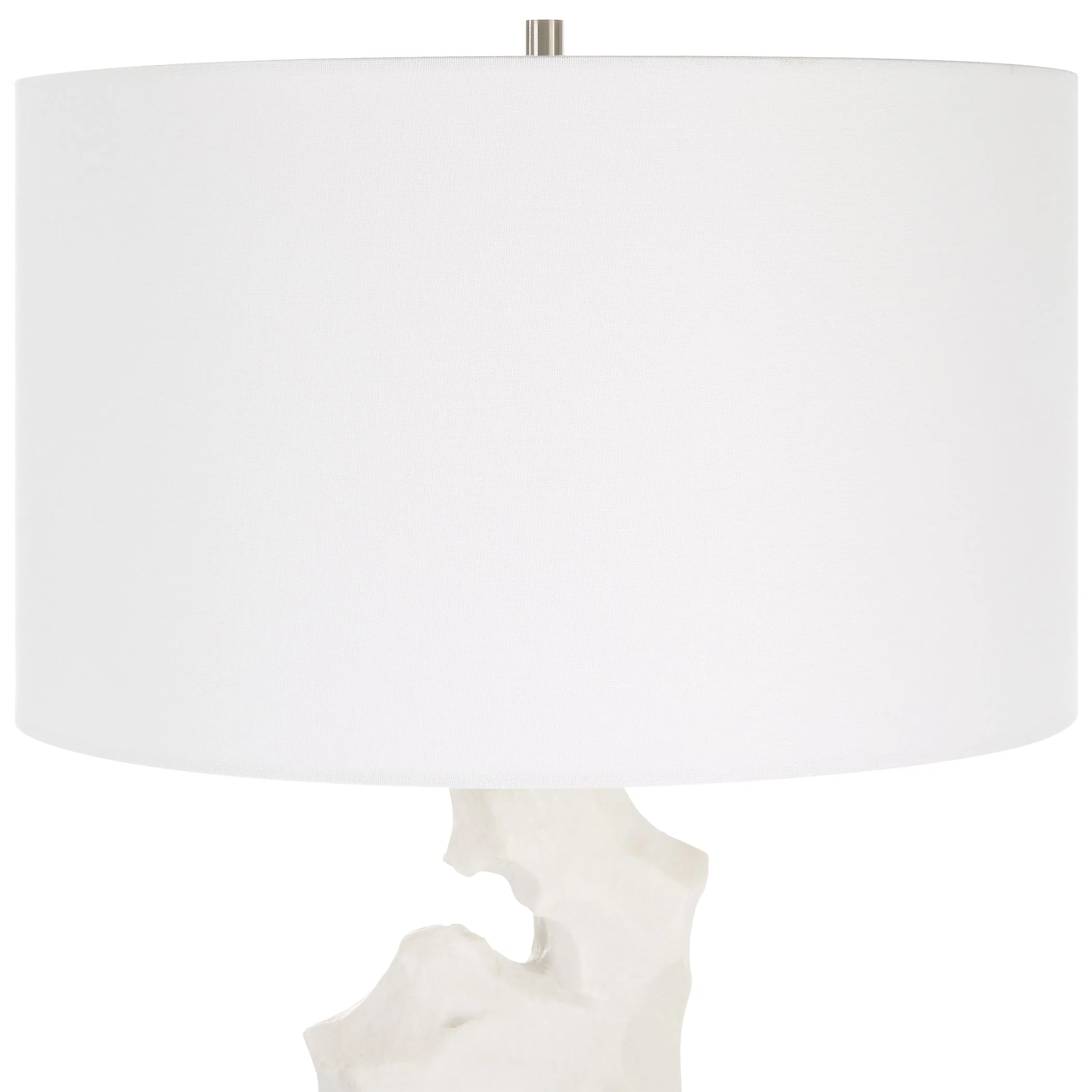 Uttermost Remnant White Marble Table Lamp - Image 7