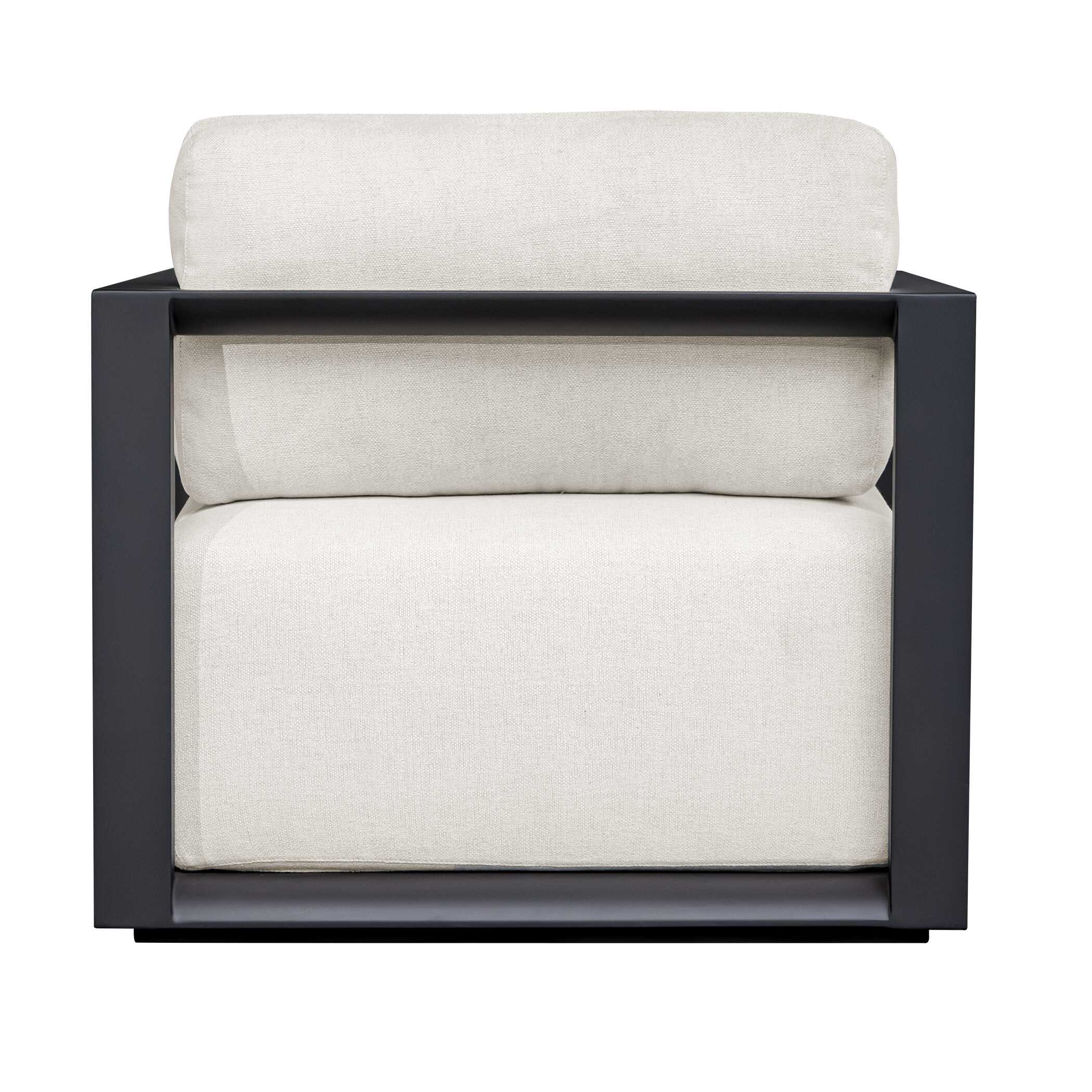 Uttermost Remsen Black/Oyster Outdoor Lounge Chair - Image 19