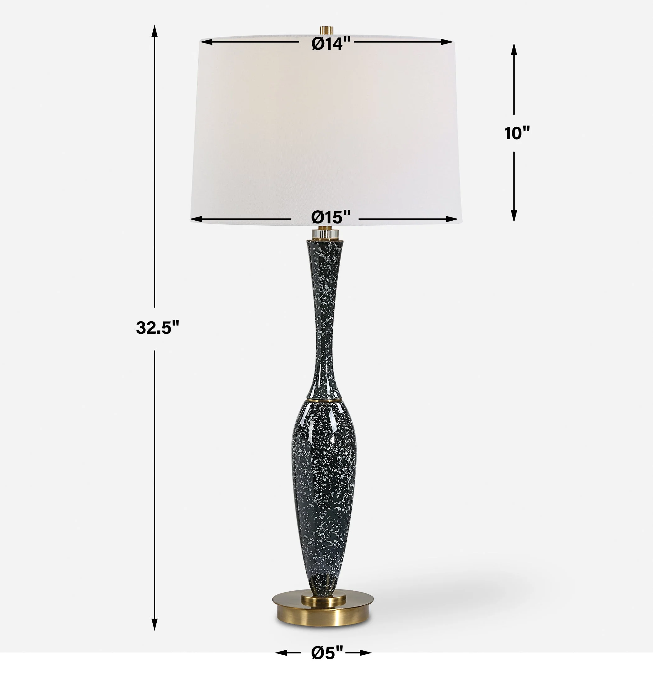 Uttermost Remy Polished Table Lamp - Image 3