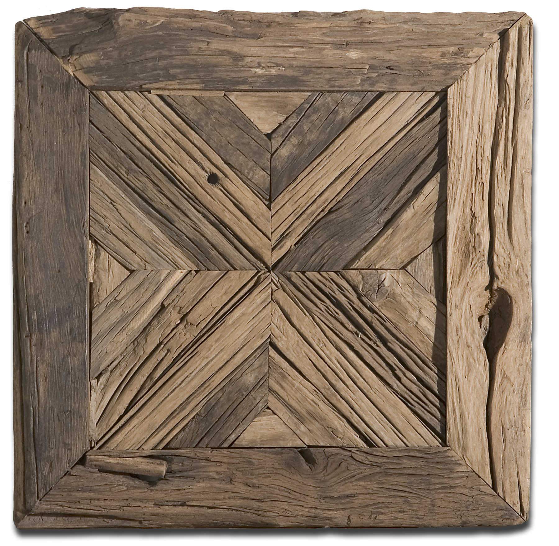 Uttermost Rennick Wood Wall Square - Image 2