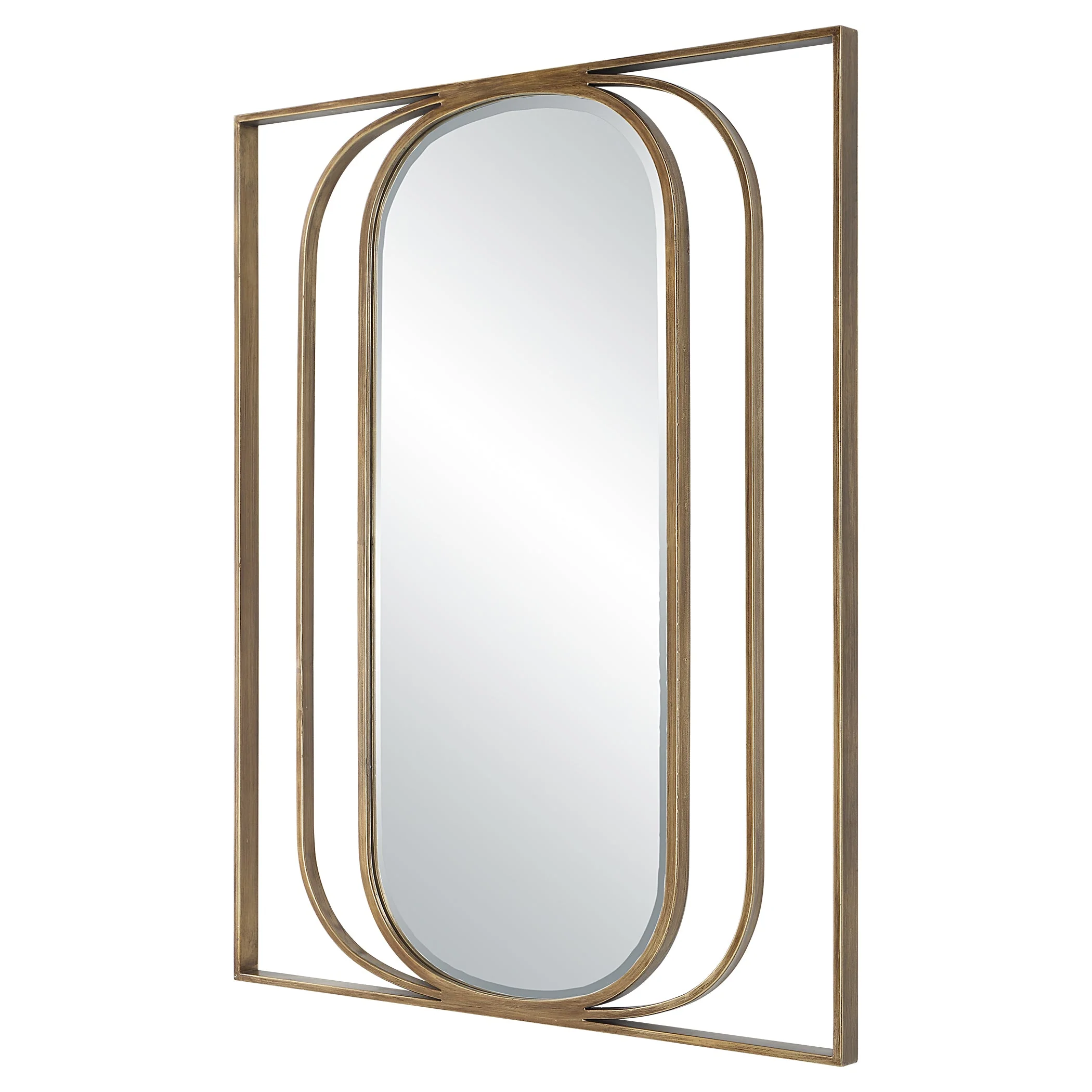Uttermost Replicate Contemporary Oval Mirror - Image 5