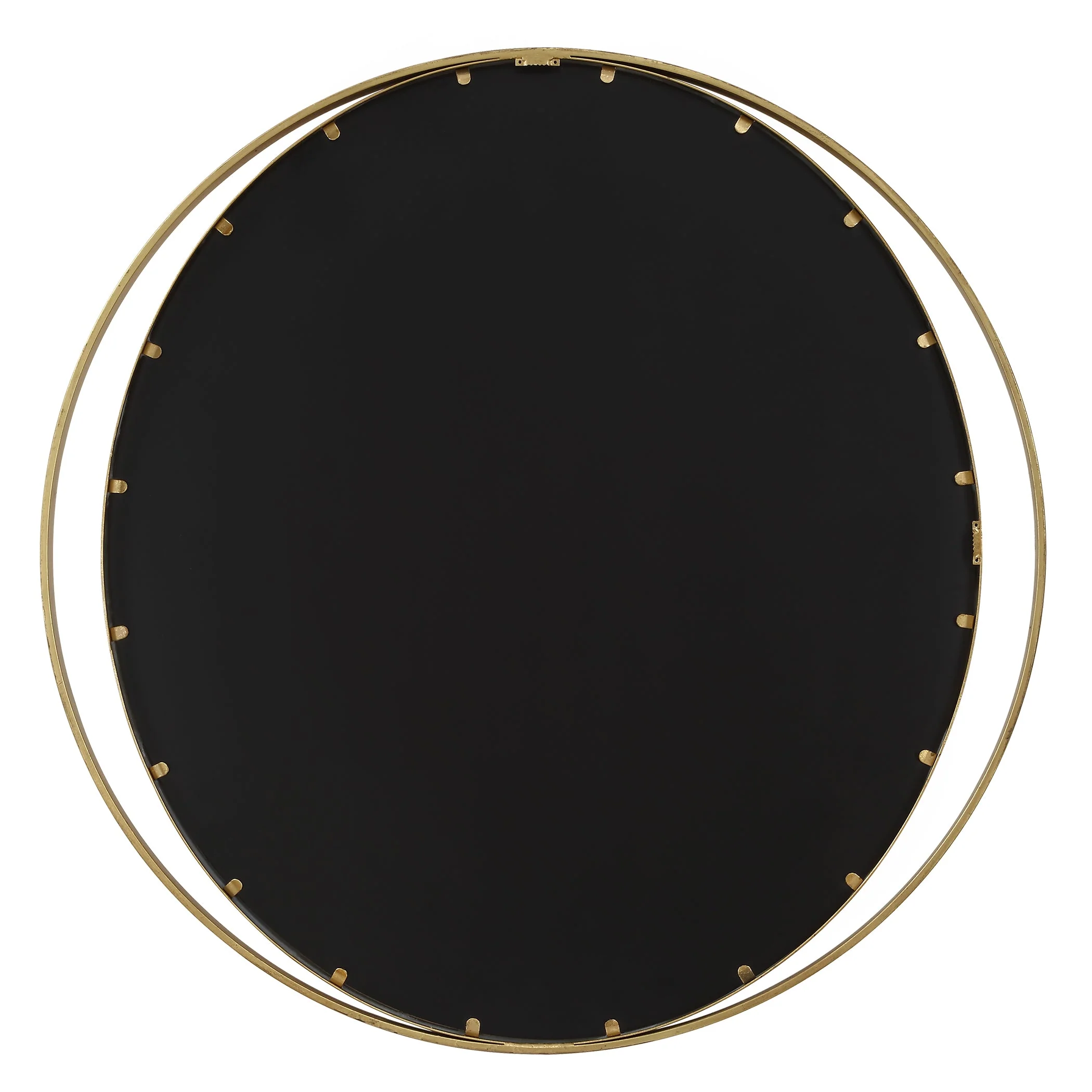 Uttermost Rhodes Gold Round Mirror - Image 7