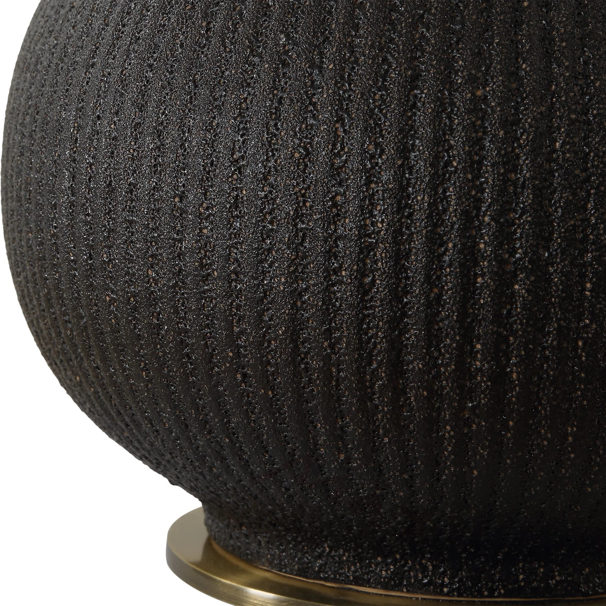 Uttermost Rimini Black Glaze Table Lamp - Image 8
