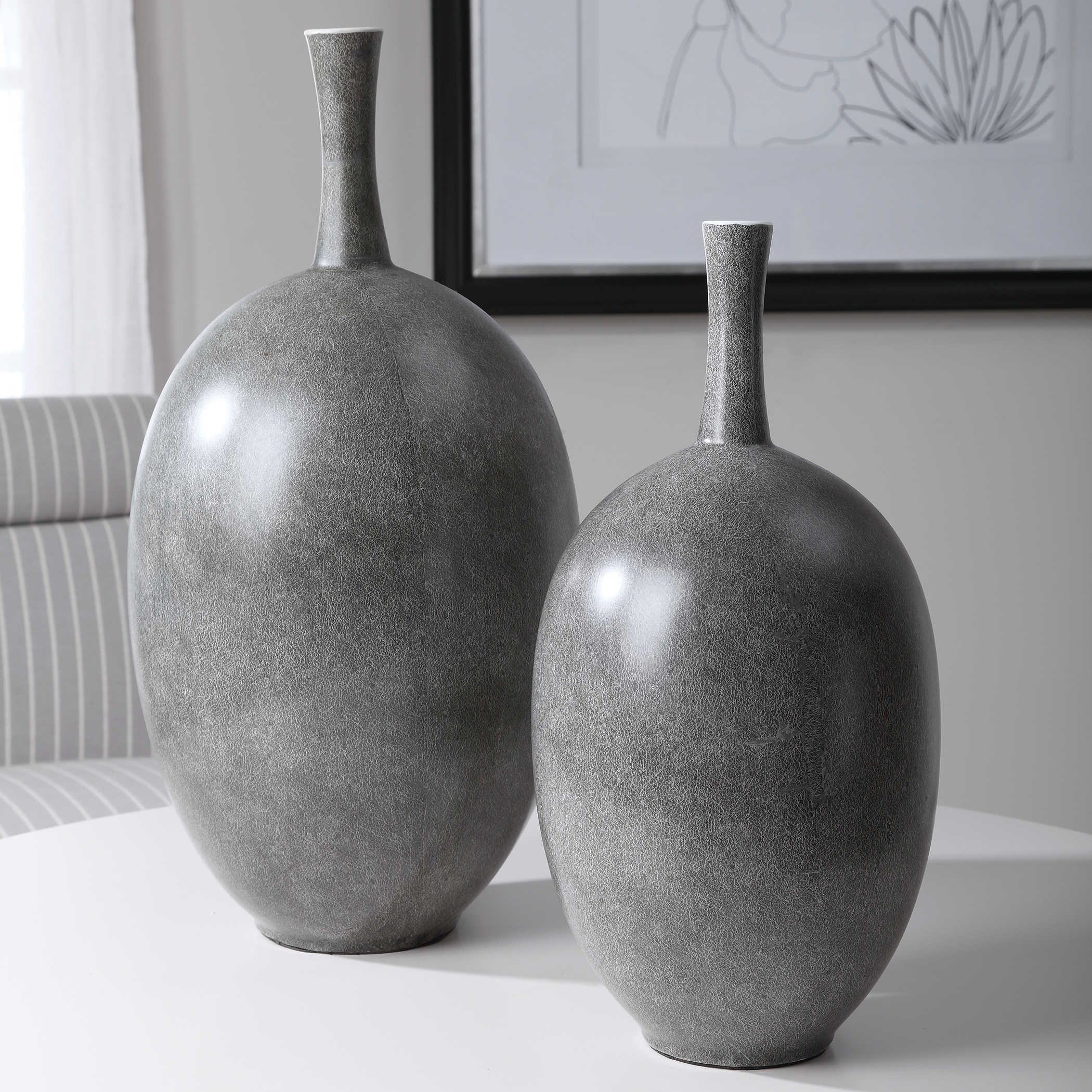Uttermost Riordan Vases, S/2