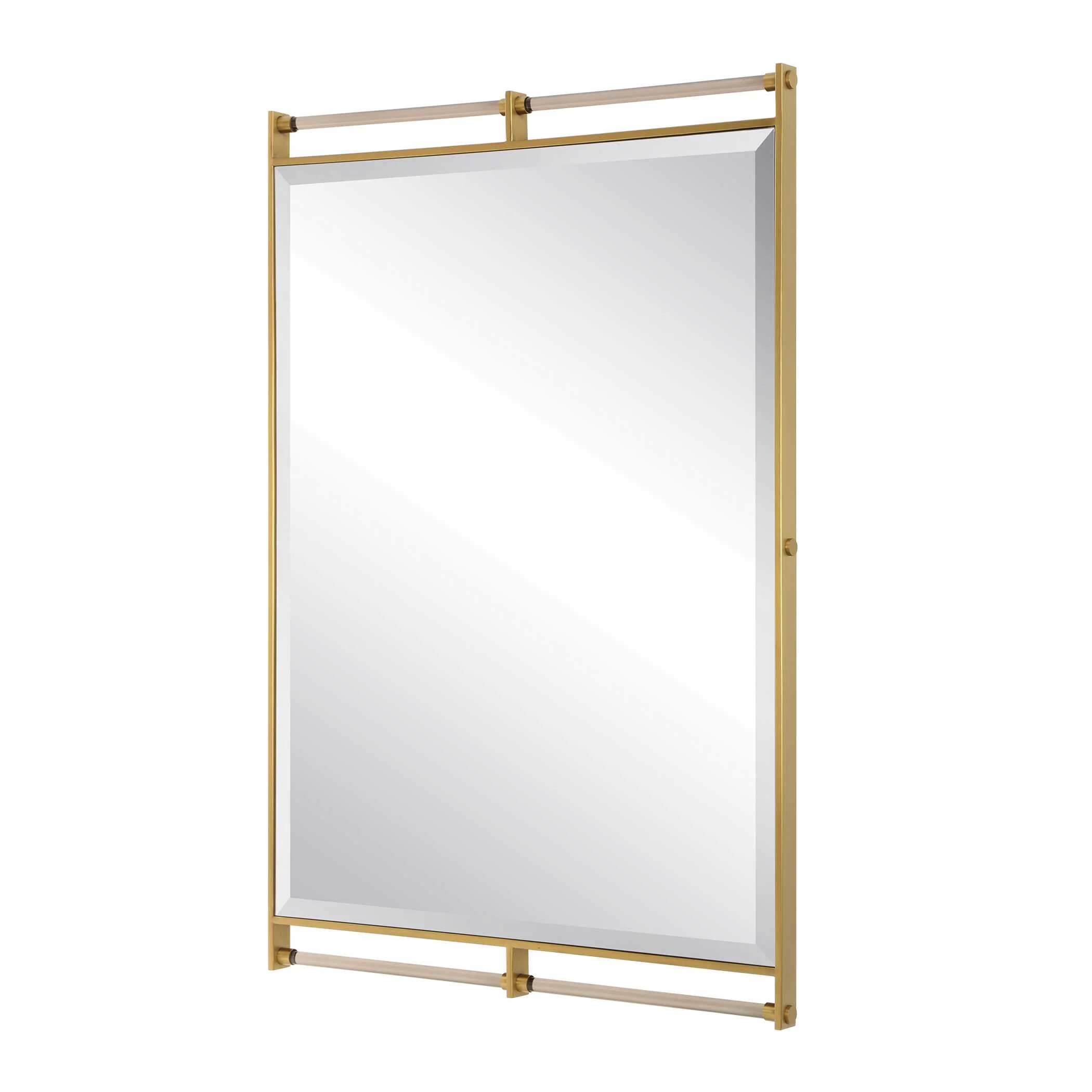 Uttermost Ripoll Antique Brass Mirror - Image 4