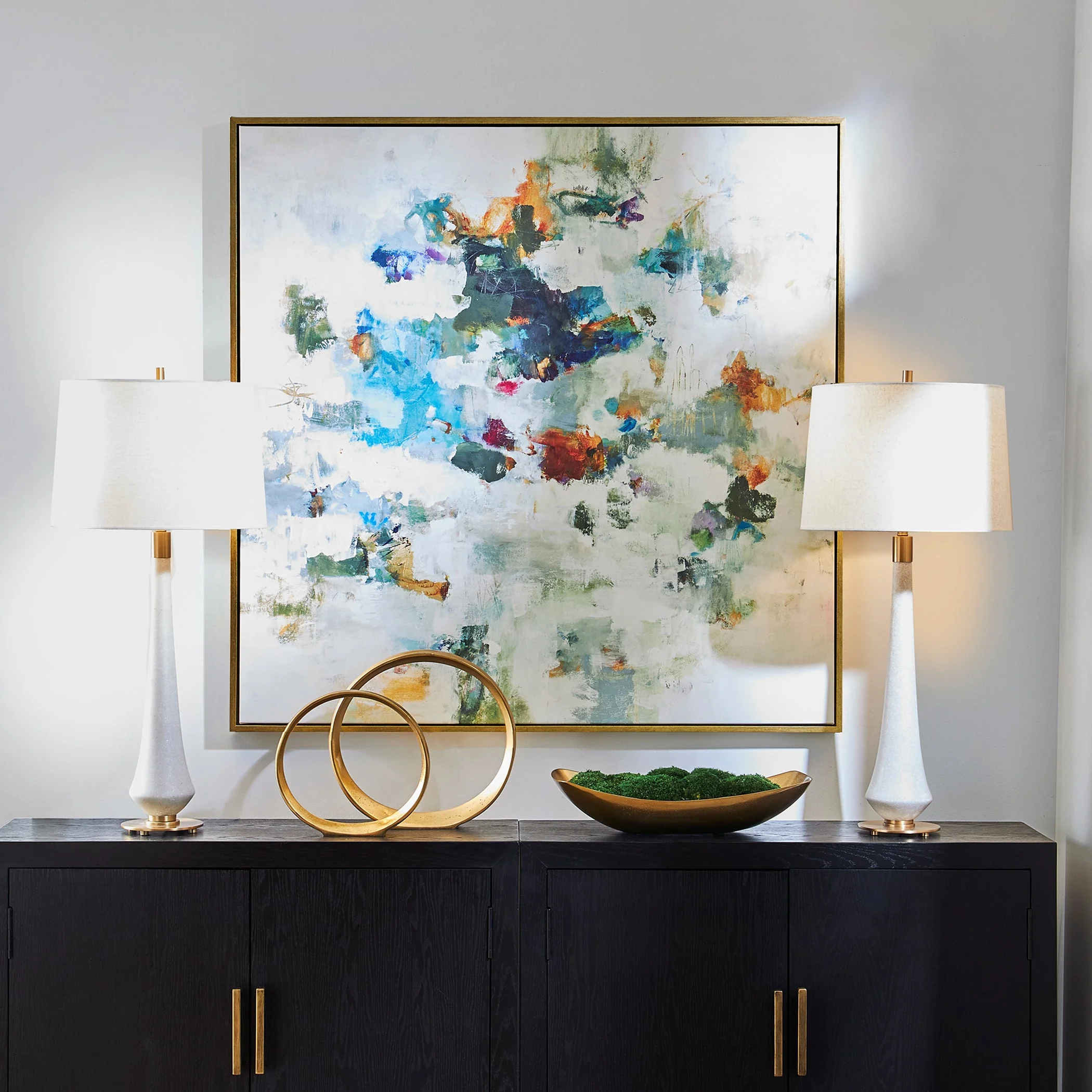 Uttermost Rock & Roll Framed Abstract Art - Image 2