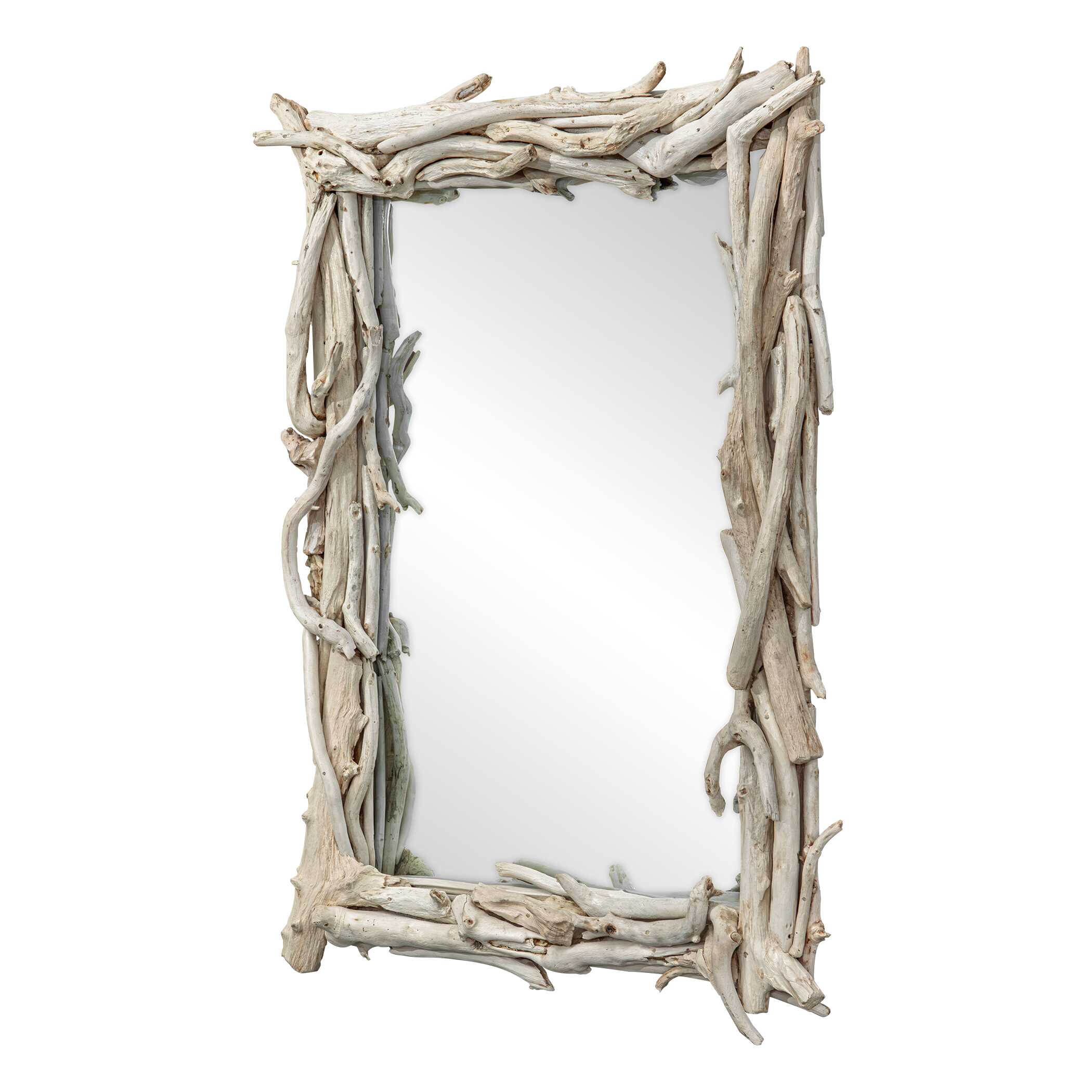 Uttermost Rooted Reflection Bleached Teak Mirror - Image 3