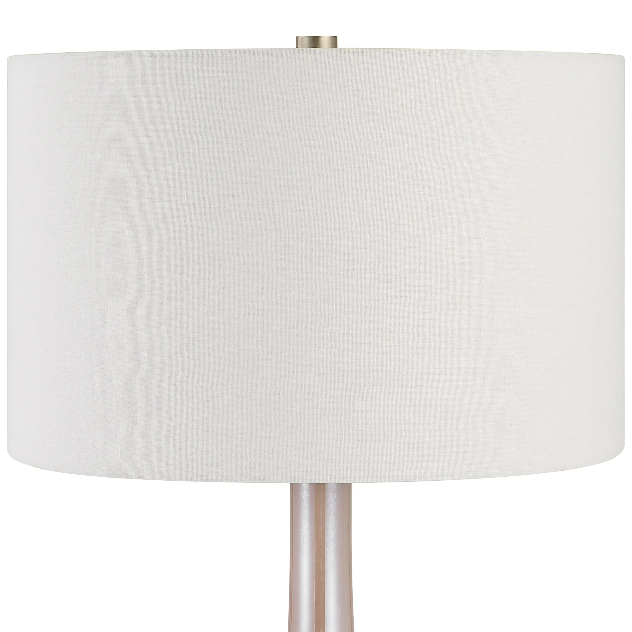 Uttermost Rosa Pink Glass Table Lamp - Image 4