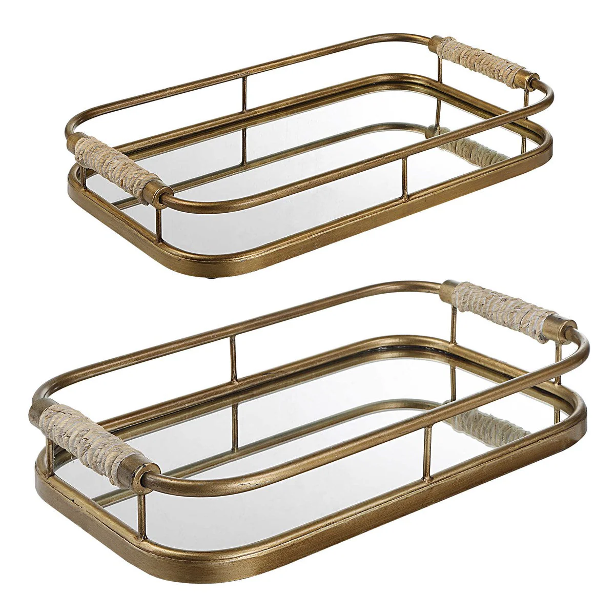 Uttermost Rosea Trays, S/2 - Image 3