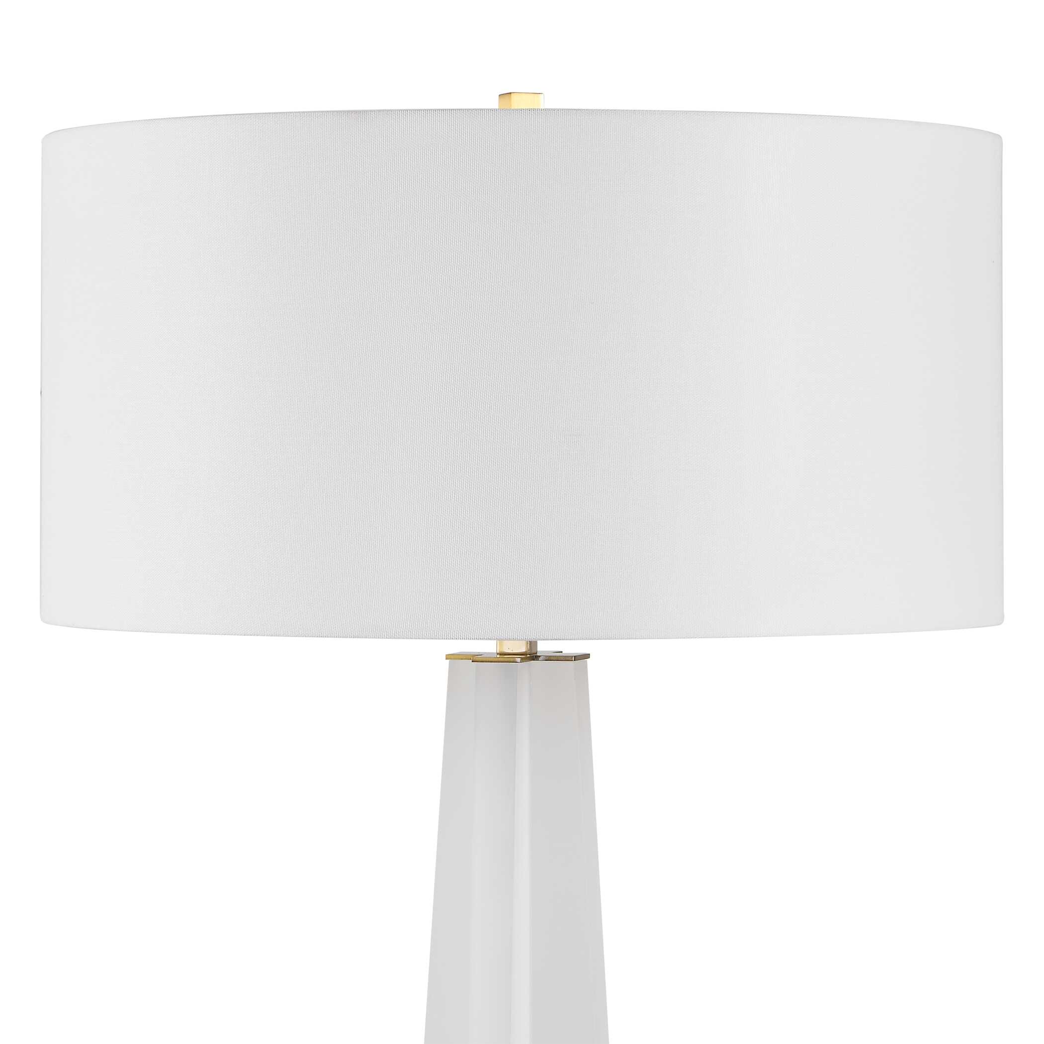 Uttermost Rosin White Floor Lamp - Image 9