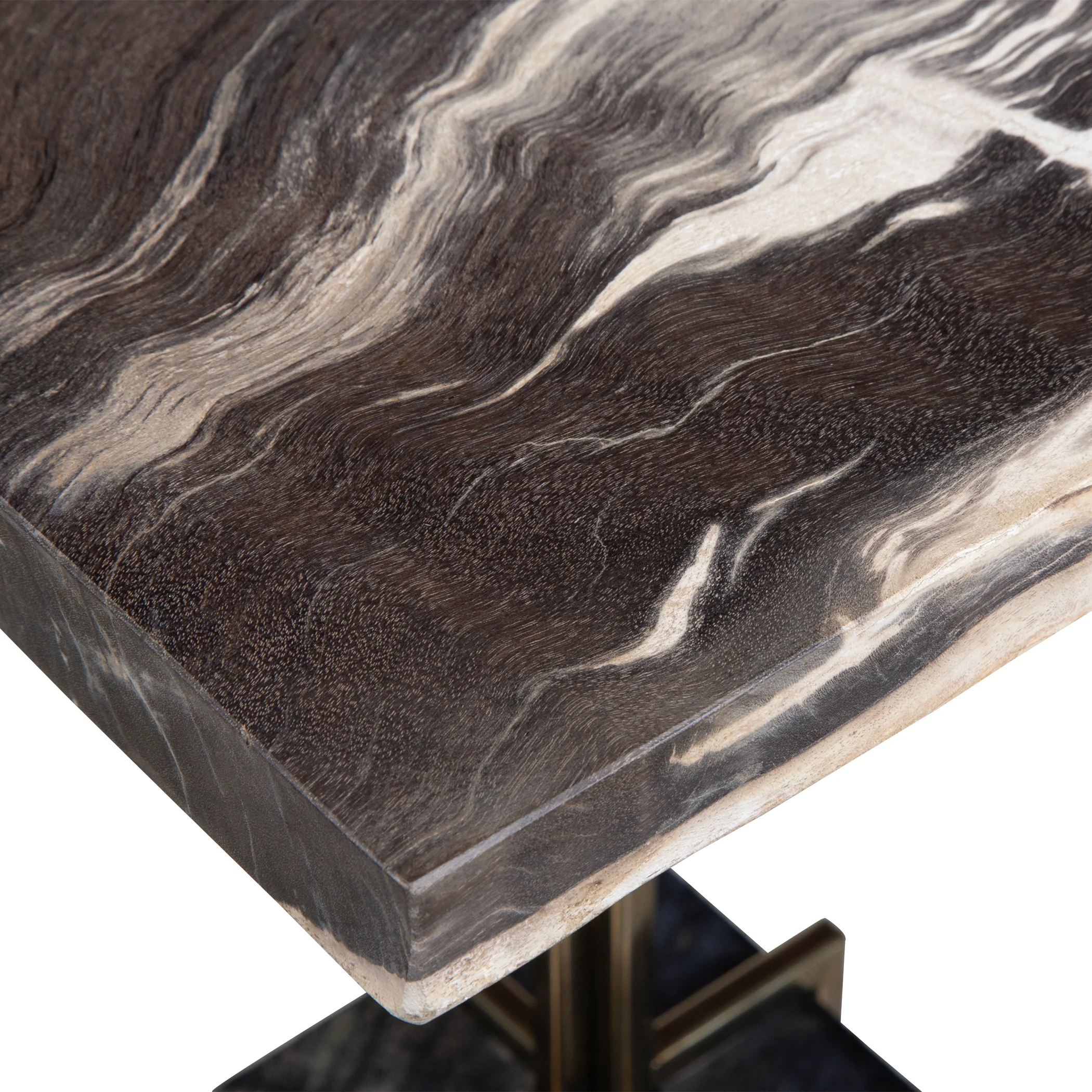 Uttermost Rowman Petrified Wood Accent Table - Image 7