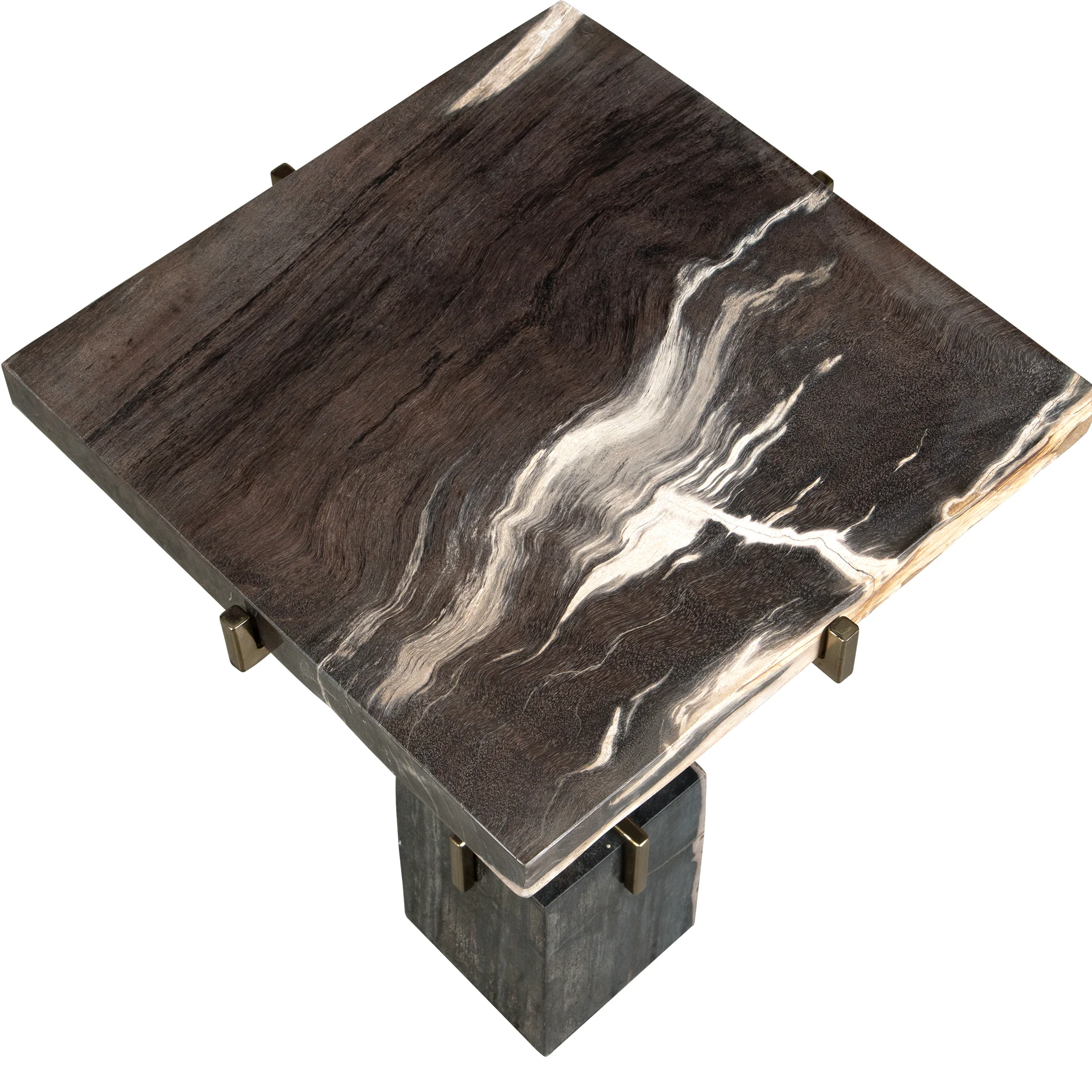 Uttermost Rowman Petrified Wood Accent Table - Image 8